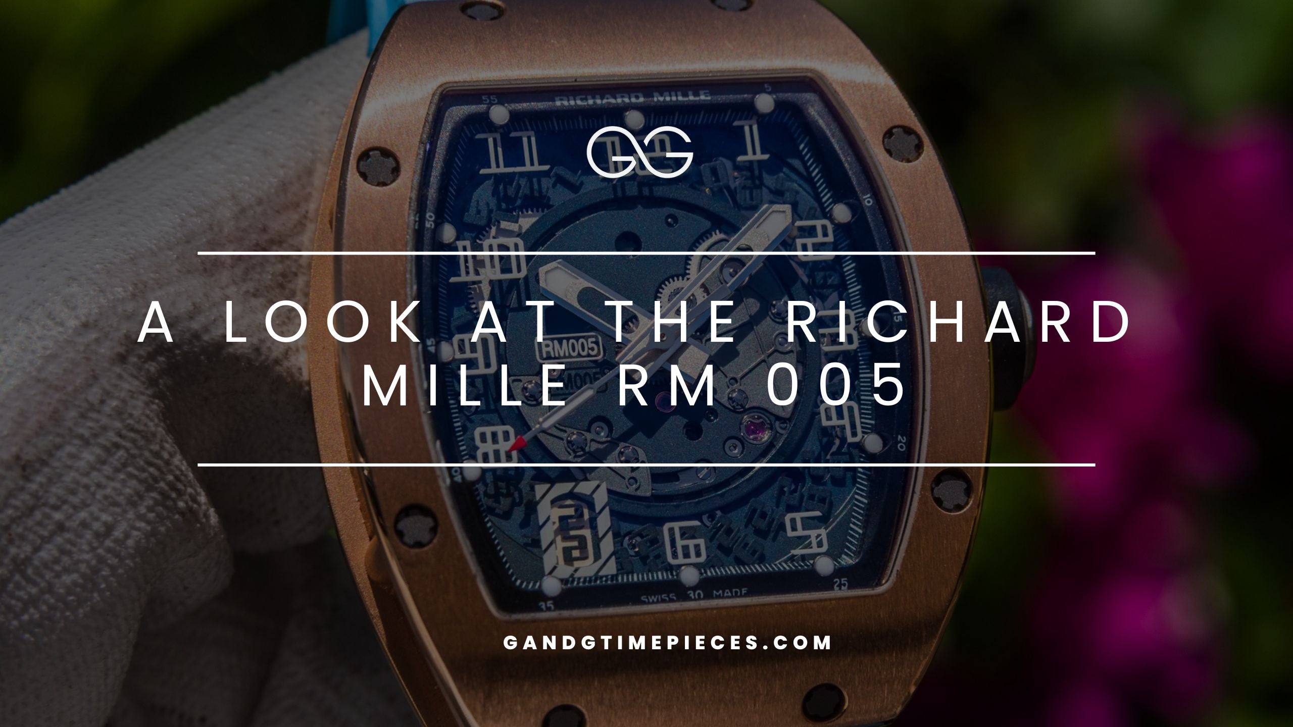 RICHARD MILLE RM005 | 2009 | ROSE GOLD | RM 005