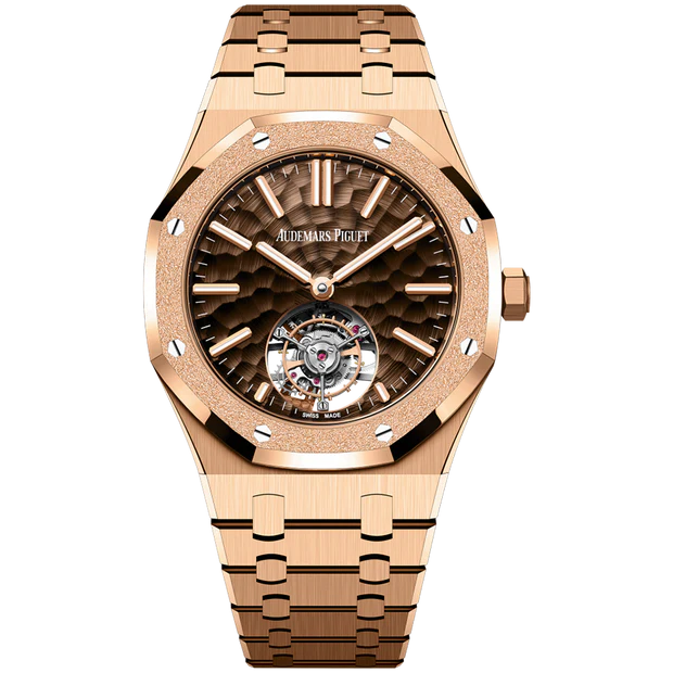 Audemars Piguet Royal Oak Rose Gold Brown Dial