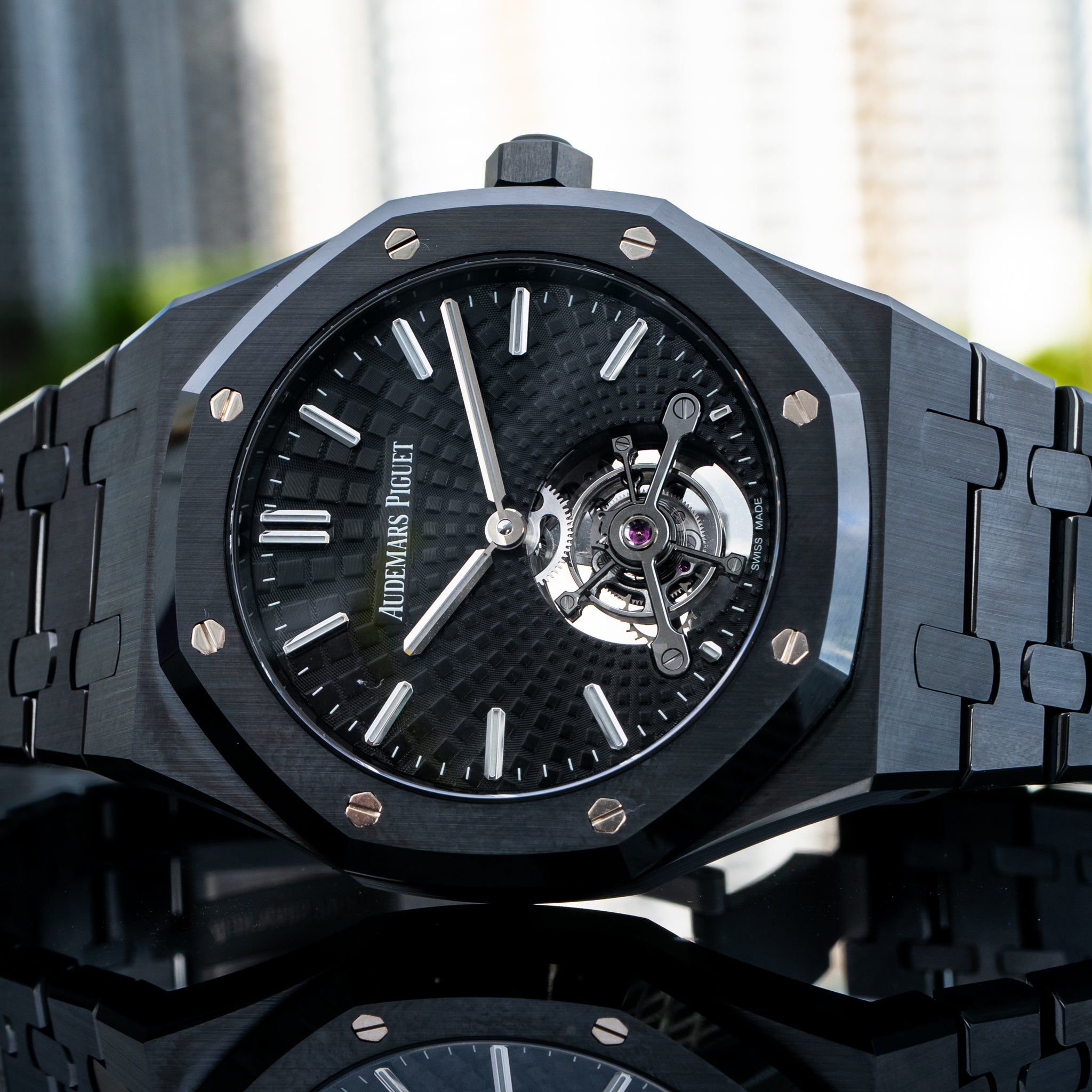 2019 Audemars Piguet Royal Oak 26522CE flying tourbillion Black