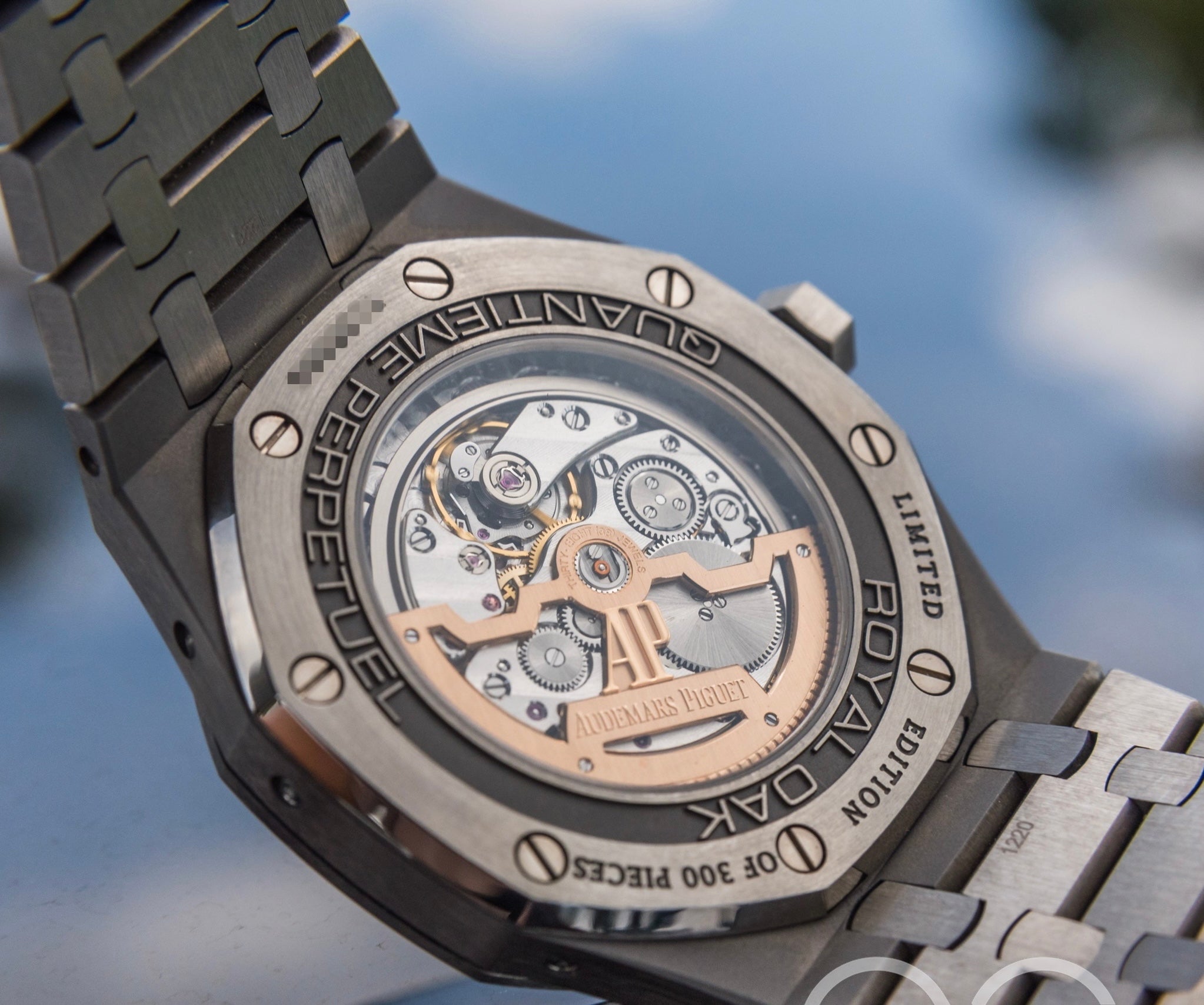 2021 Audemars Piguet Royal Oak Perpetual Salmon Dial 26615TI