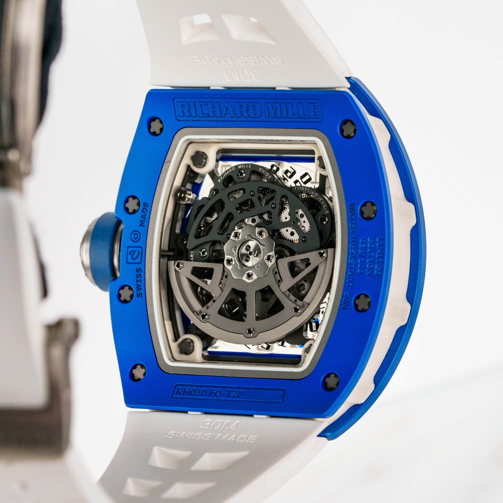 Richard Mille RM030 EMEA Blue Ceramic LTD 100