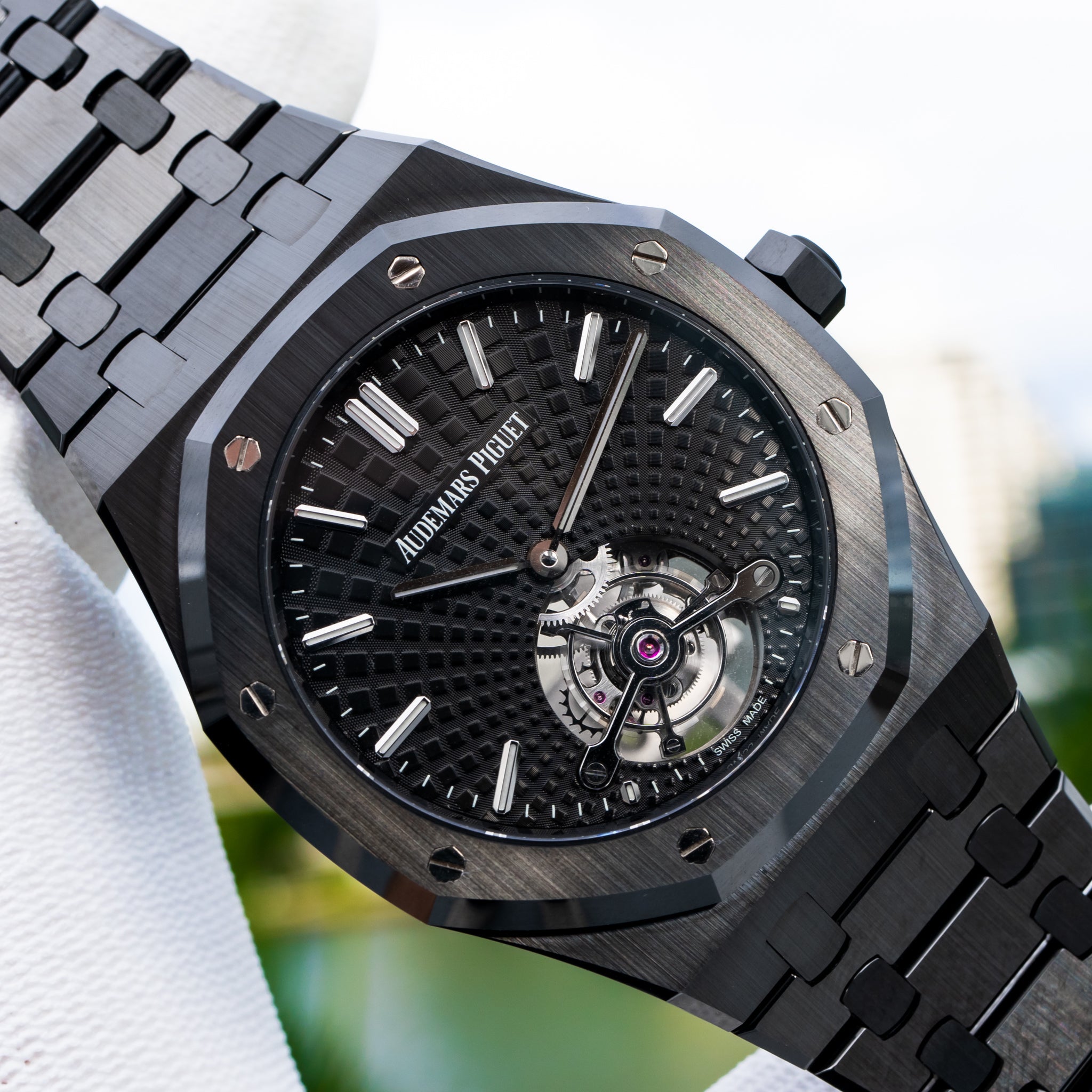 2019 Audemars Piguet Royal Oak 26522CE flying tourbillion Black