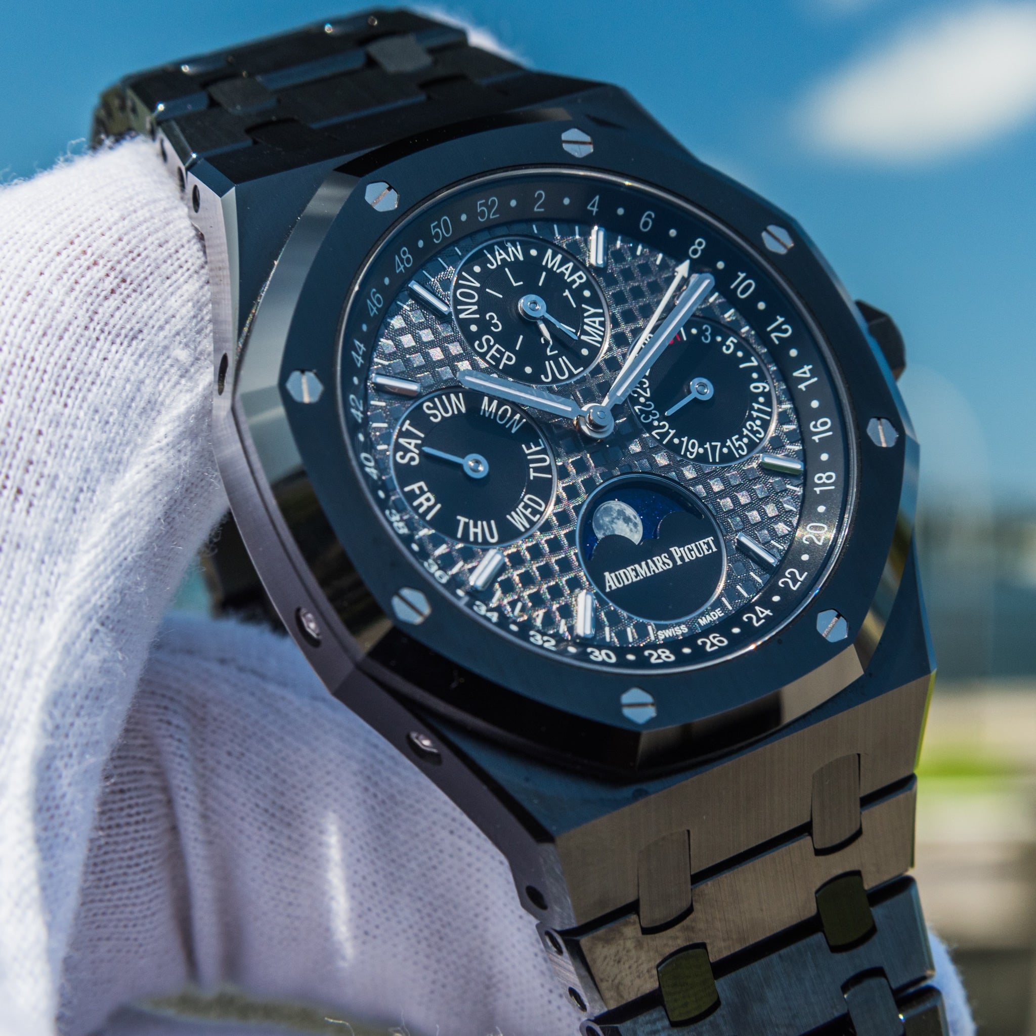 Audemars Piguet Royal Oak Perpetual Calendar Black Ceramic