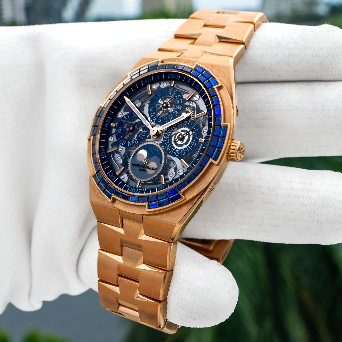 2026 Vacheron Constantin 4307V/220R-237C Overseas Perpetual Calendar Ultra Thin Skeleton 41.5mm