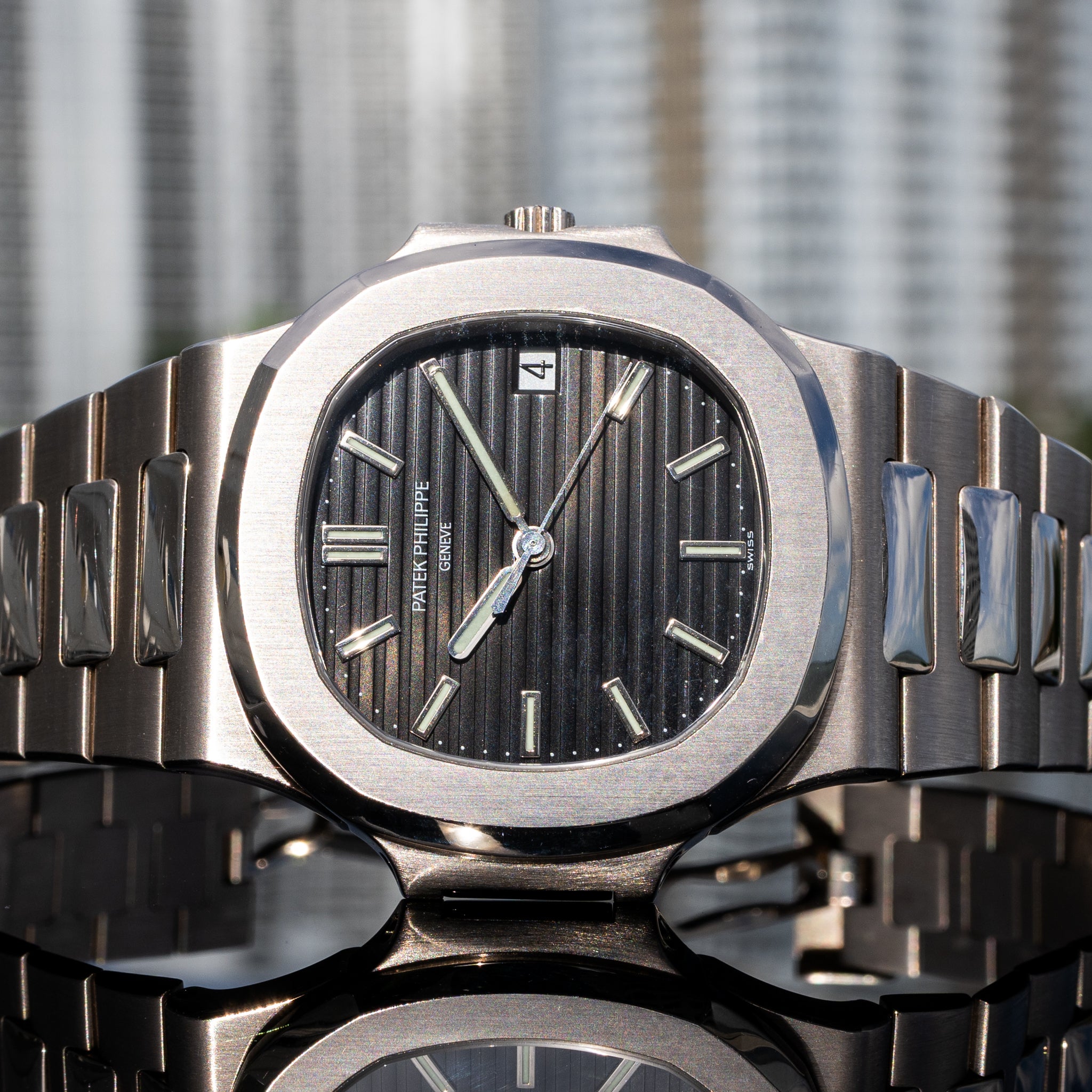 Patek Philippe Nautilus 3711/1g Black Dial