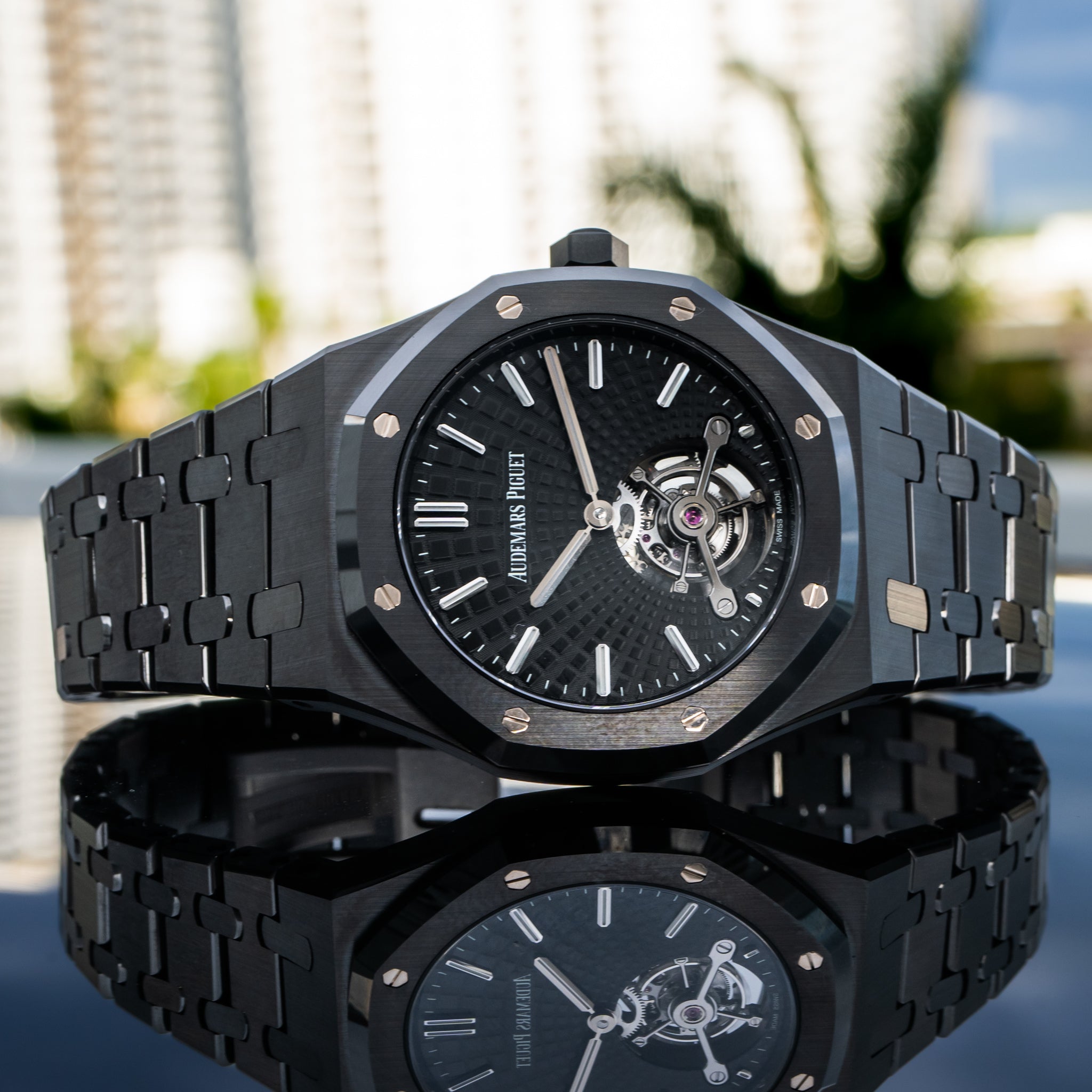 2019 Audemars Piguet Royal Oak 26522CE flying tourbillion Black