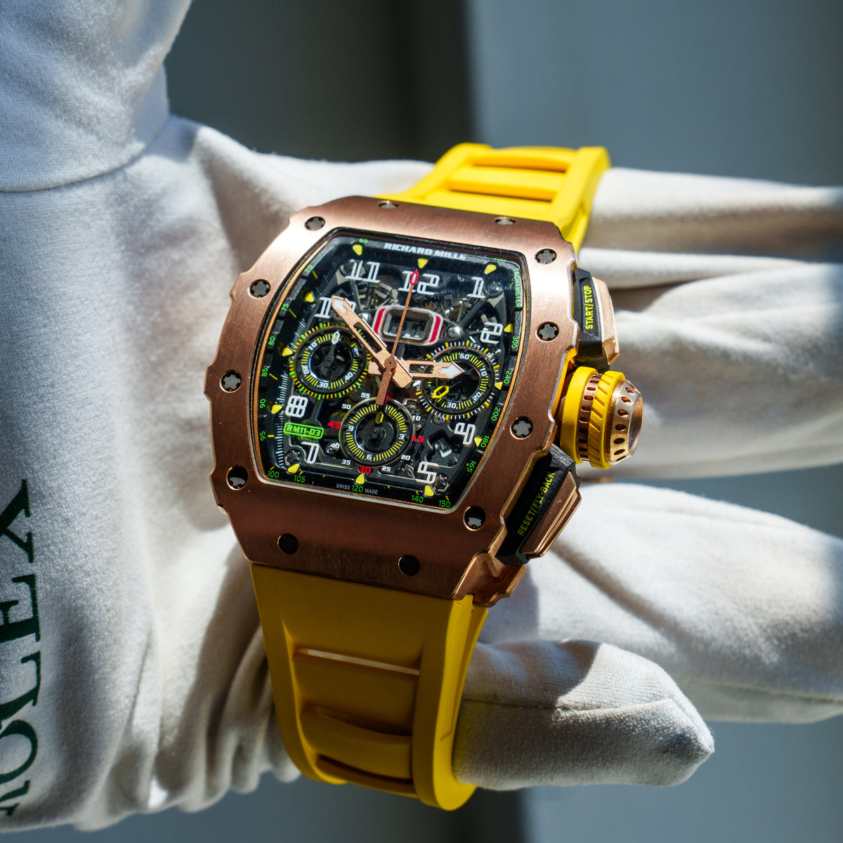Richardm Roser Richard Mille RM 11-03 | Rose Gold with Rose Sides