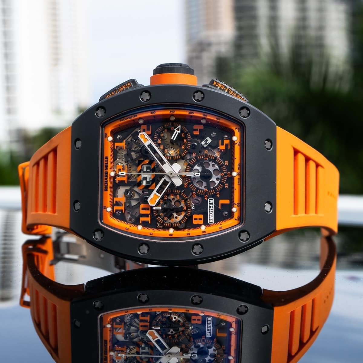 2016 Richard Mille RM011 "Orange Storm" Limited To 30 Pieces