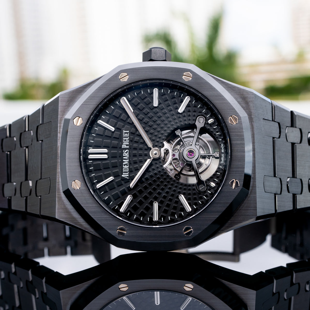 2019 Audemars Piguet 26522CE Royal Oak Tourbillon Extra-Thin Black Cer