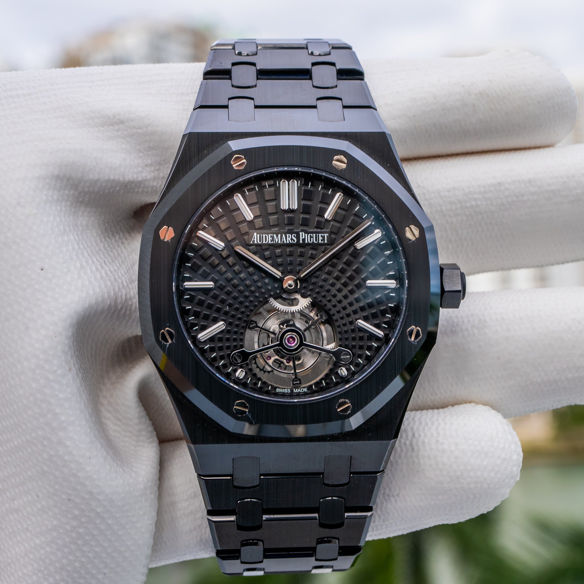 2019 Audemars Piguet Royal Oak 26522CE flying tourbillion Black