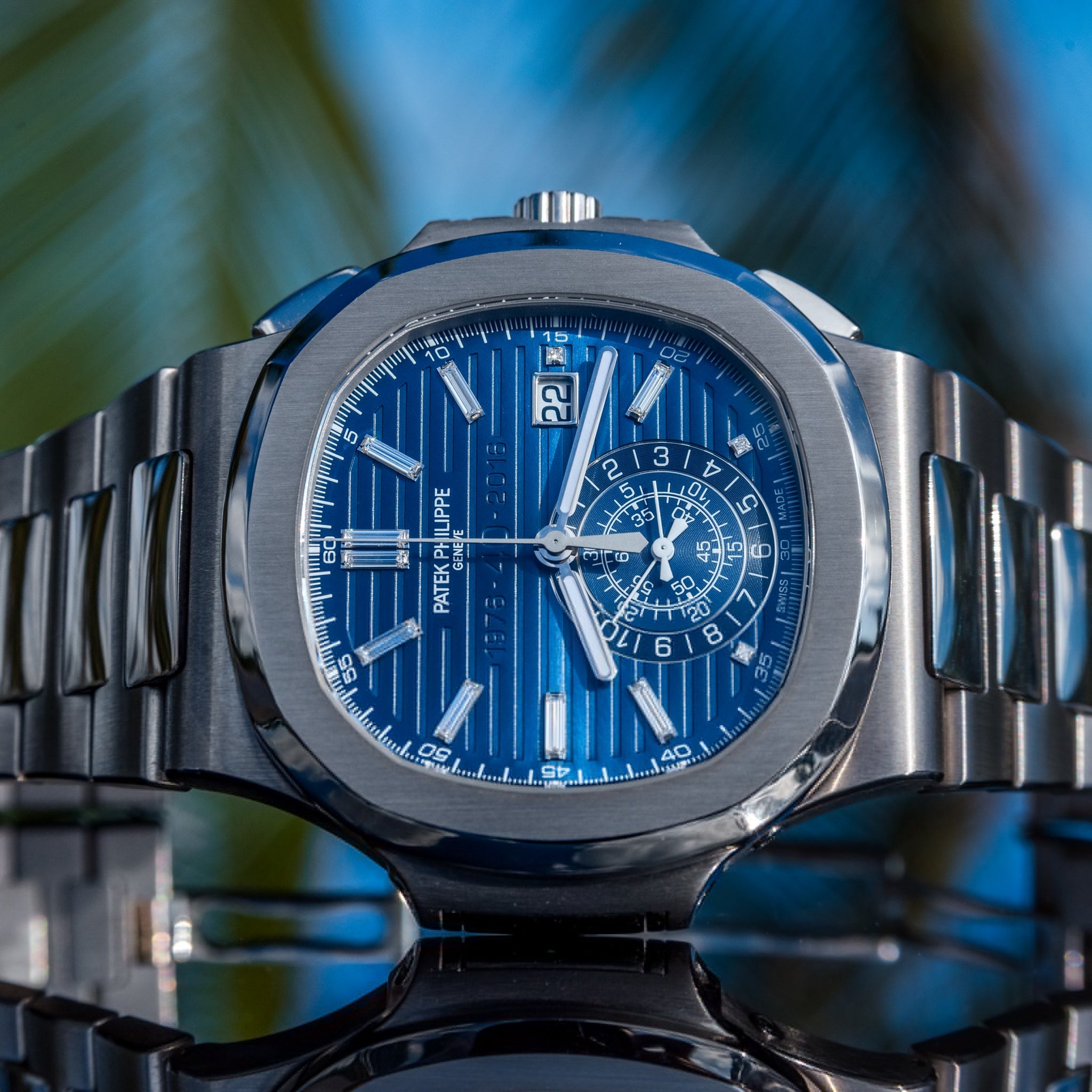 Patek Philippe Nautilus 5976 1G Chronograph Blue Dial