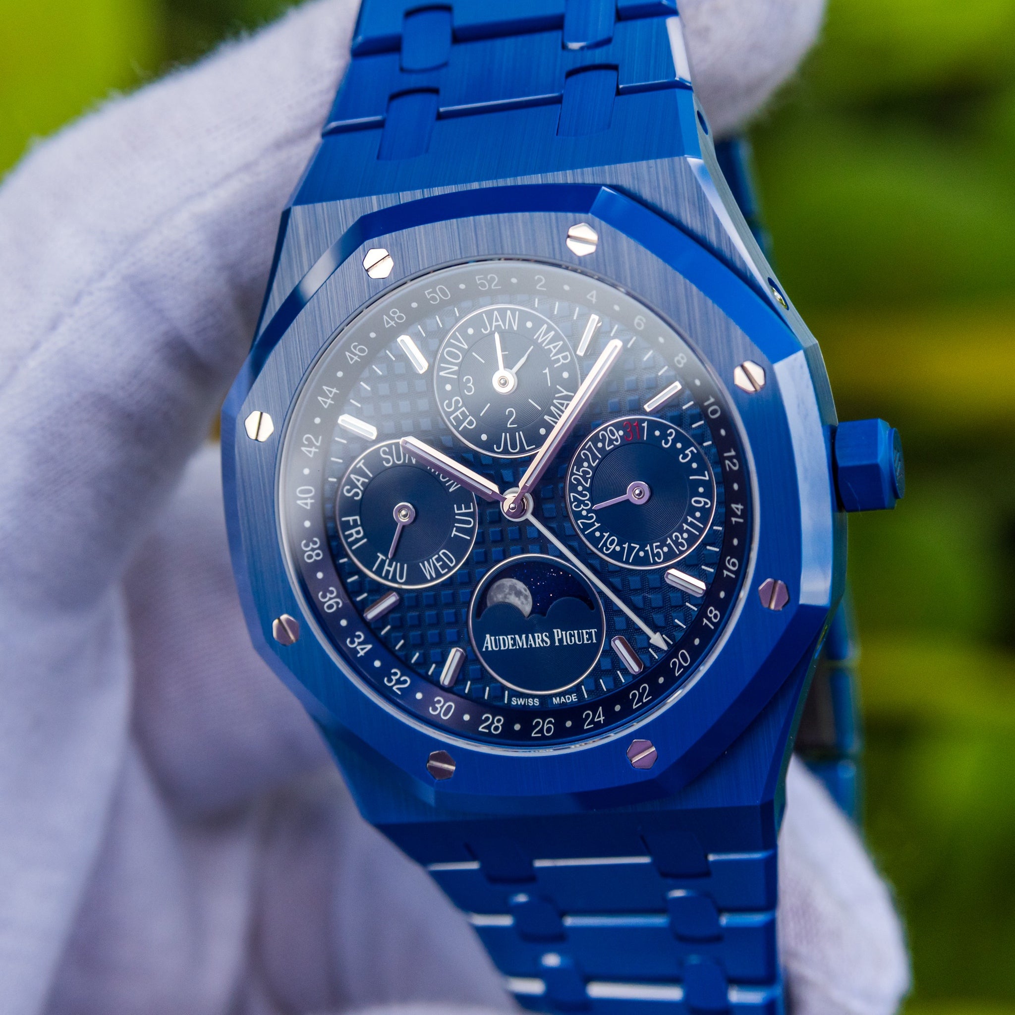 Audemars Piguet Royal Oak Perpetual Calendar Blue Ceramic