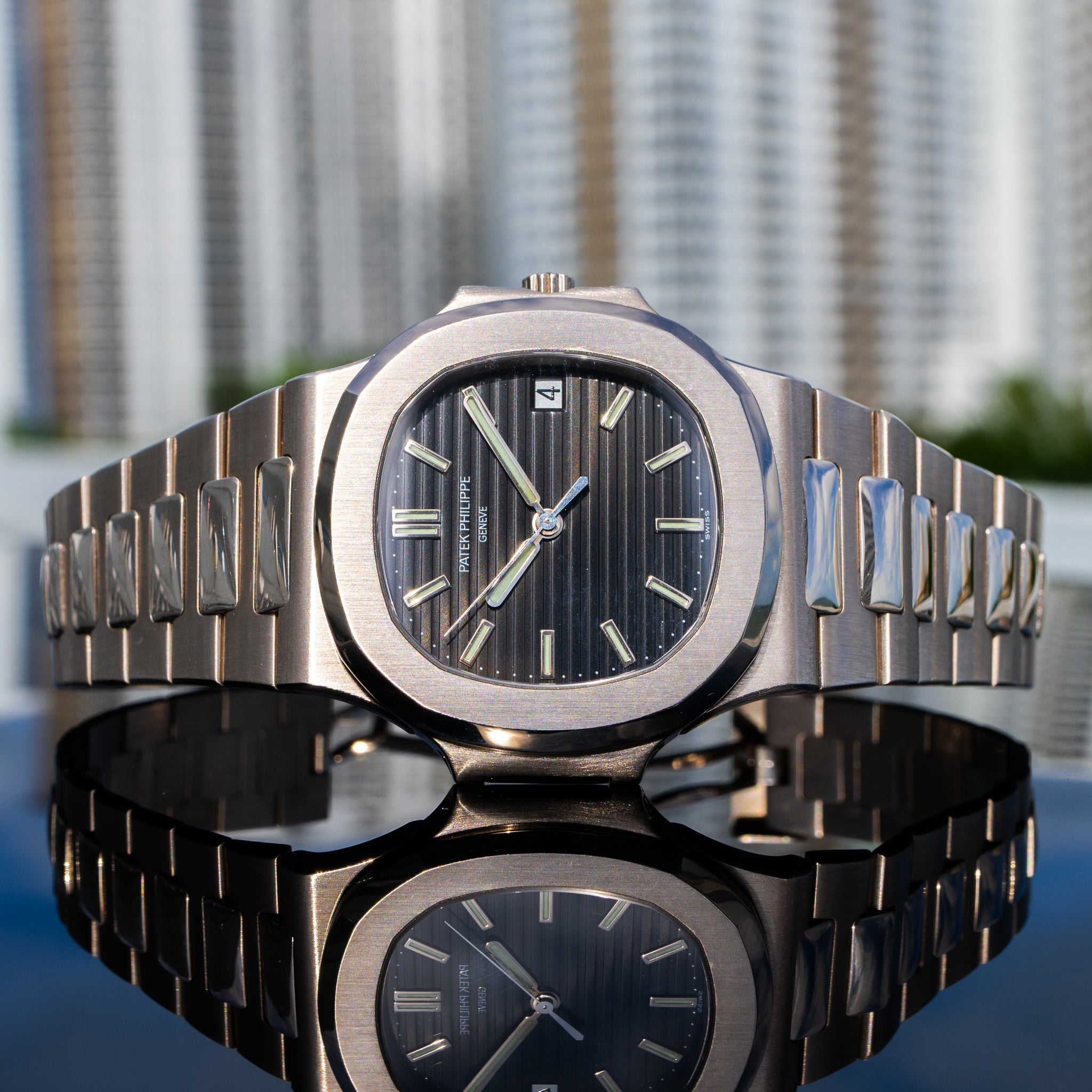 Patek Philippe Nautilus 3711/1g Black Dial