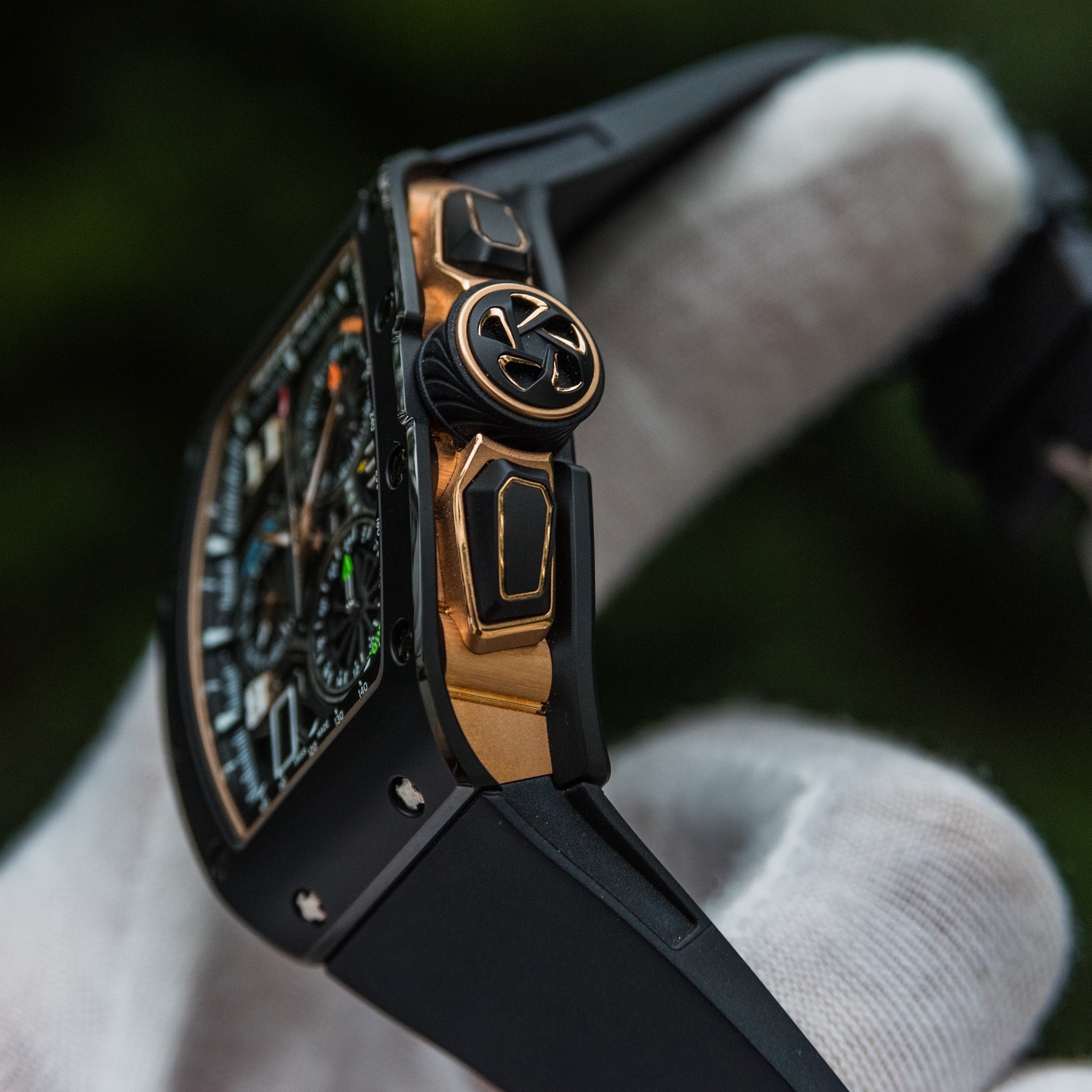 Black and shop gold richard mille