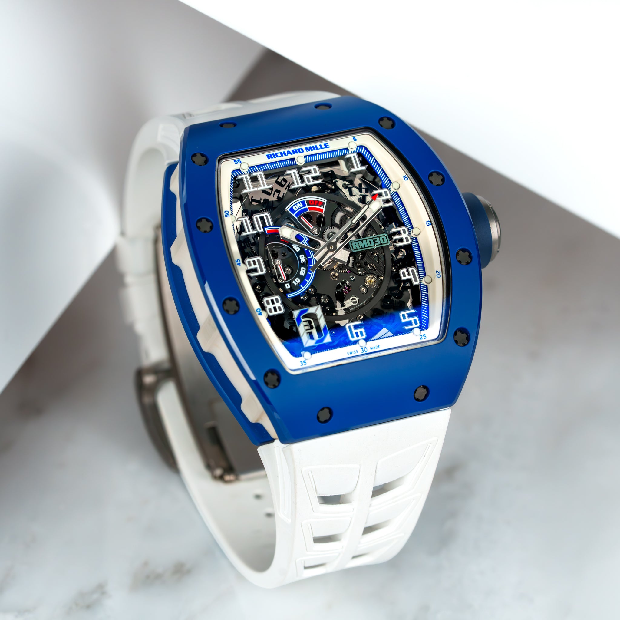 Richard Mille RM030 EMEA Blue Ceramic LTD 100