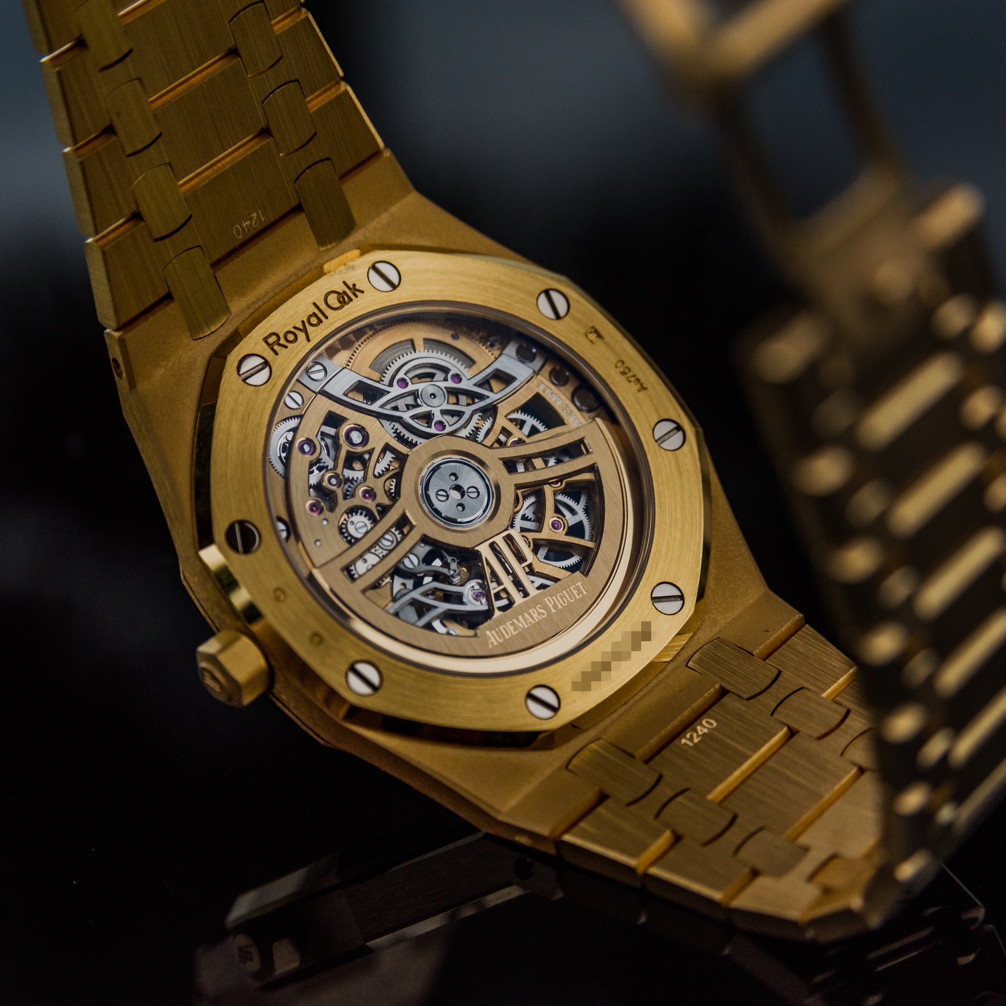 Audemars Piguet Royal Oak Jumbo Squelette Yellow Gold