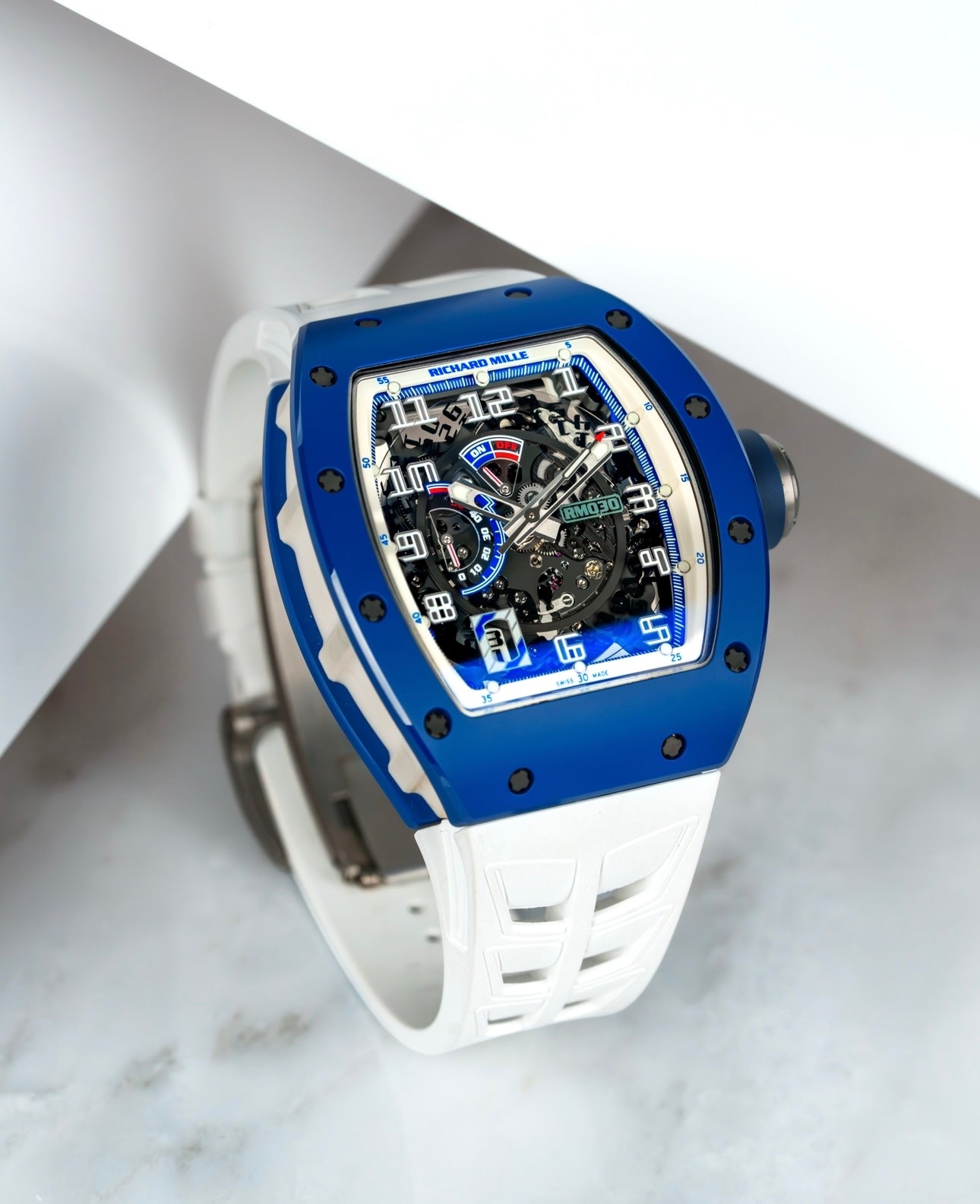 Richard Mille RM030 EMEA Blue Ceramic LTD 100