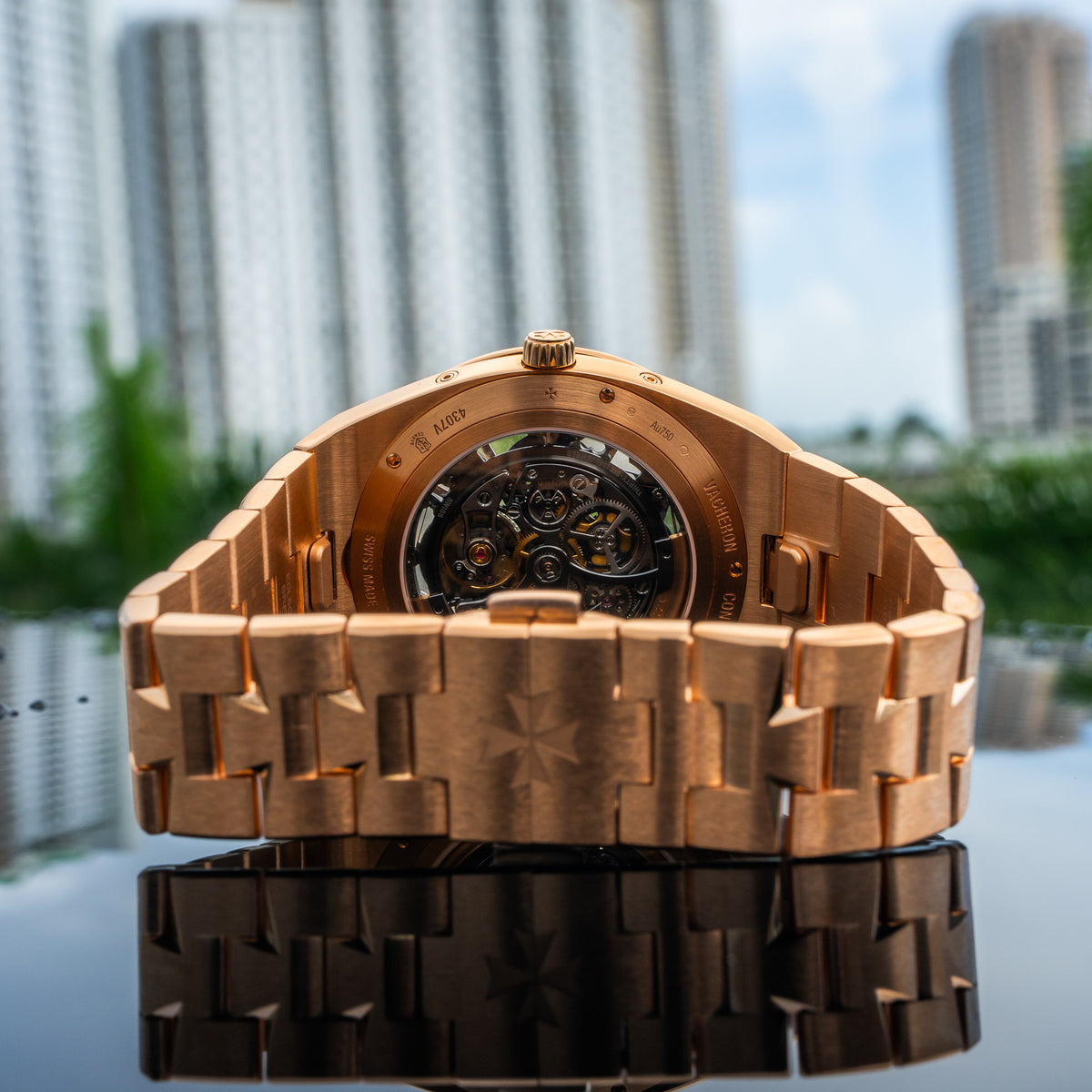 2026 Vacheron Constantin 4307V/220R-237C Overseas Perpetual Calendar Ultra Thin Skeleton 41.5mm