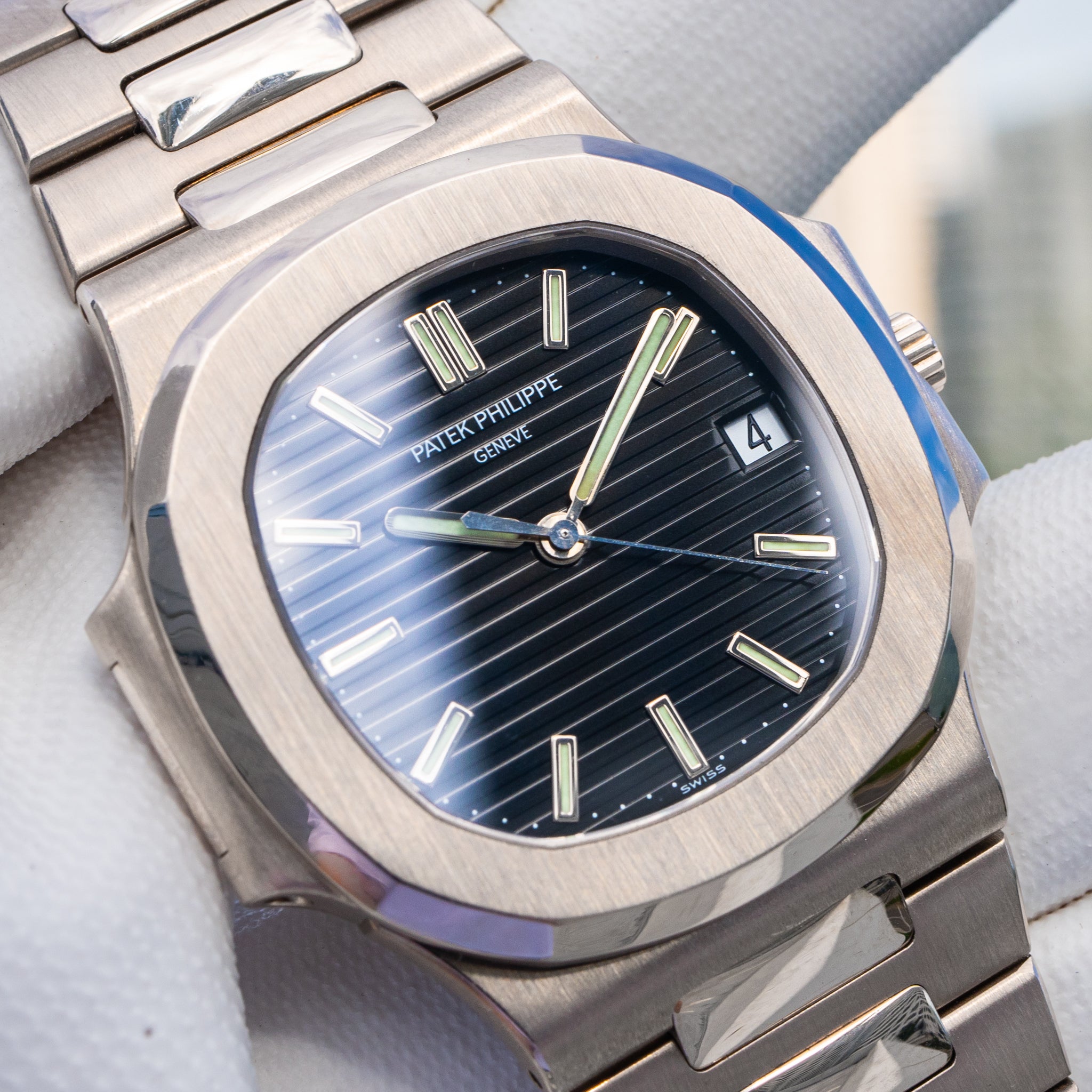 Patek Philippe Nautilus 3711/1g Black Dial