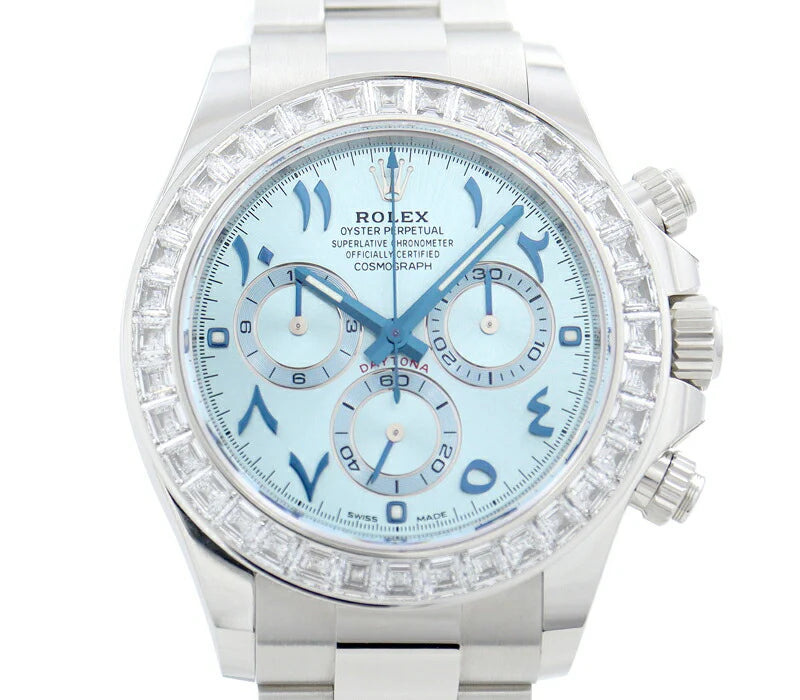 Rolex Unworn Platinum Daytona Arabic 116576tbr