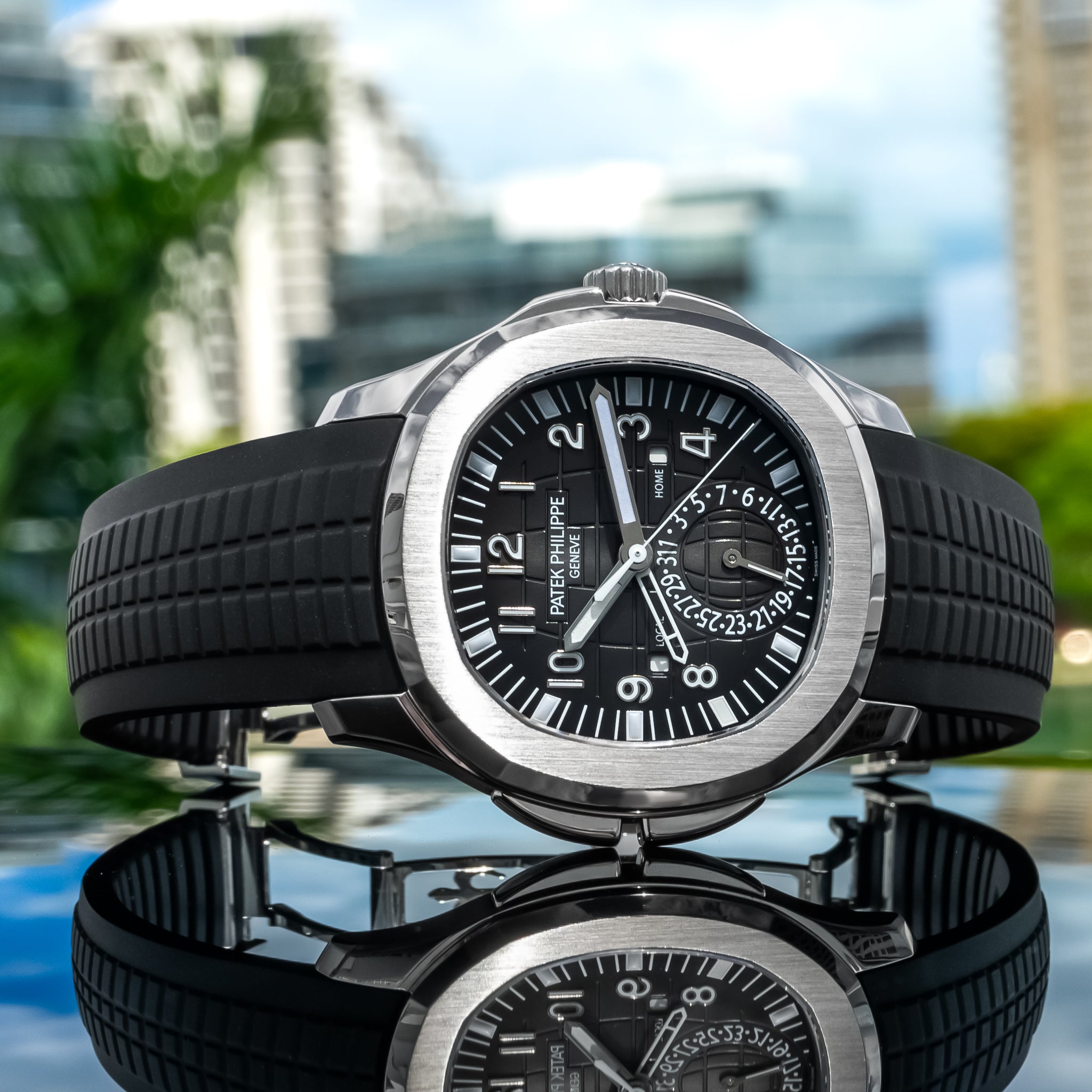 2023 Patek Philippe 5164A Aquanaut Travel Time Stainless Steel