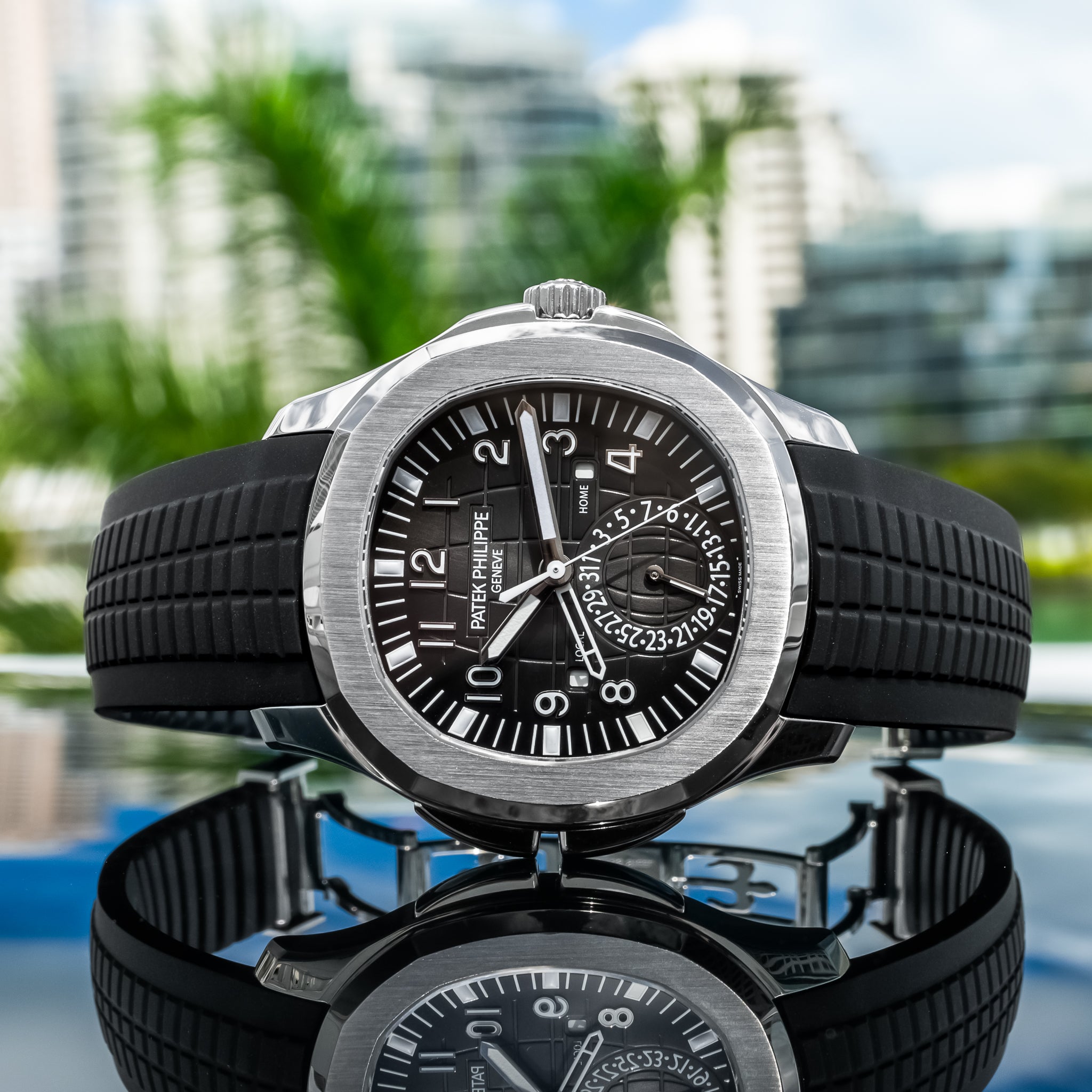 2023 Patek Philippe 5164A Aquanaut Travel Time Stainless Steel