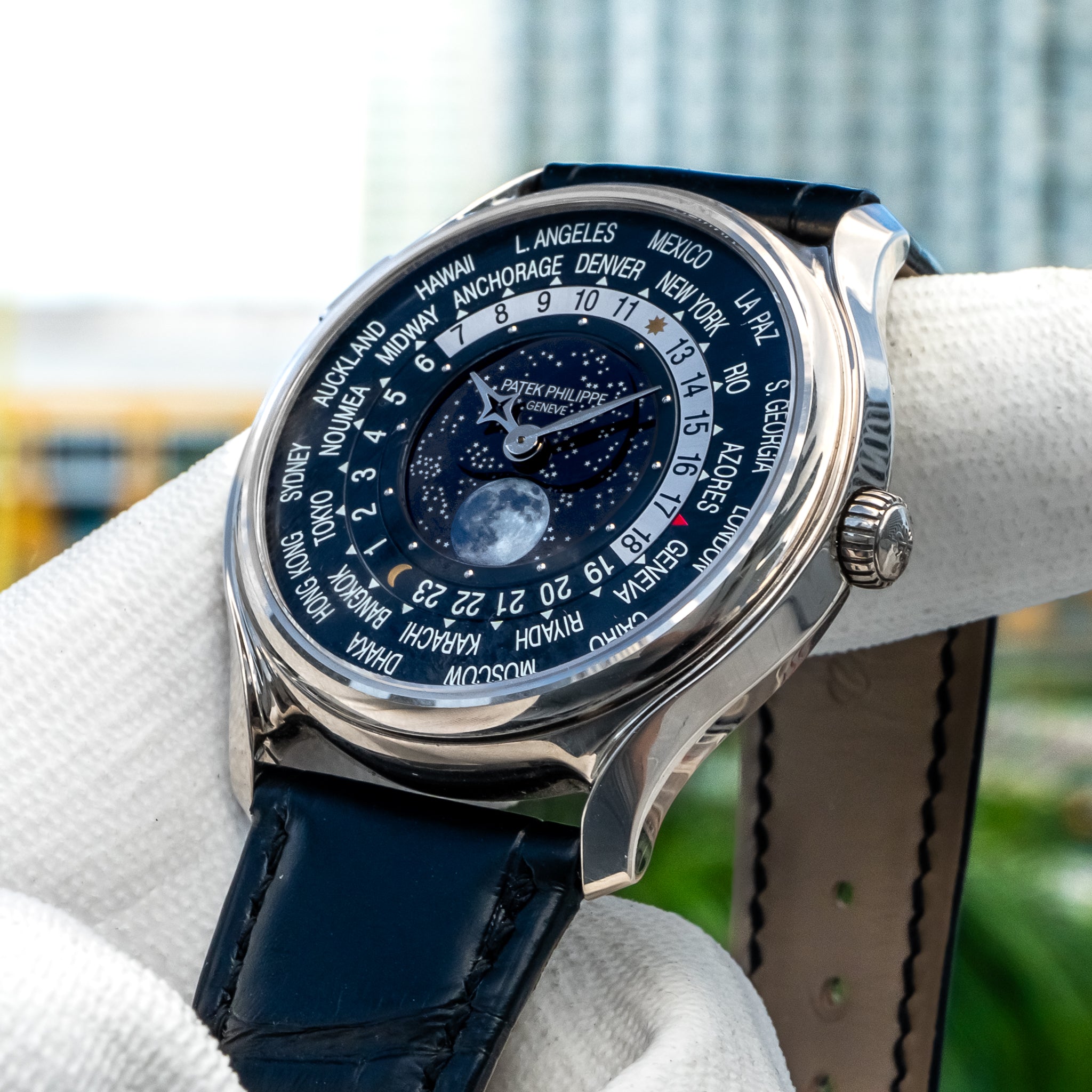 2014 Patek Philippe 5575G Complications World Time 40mm