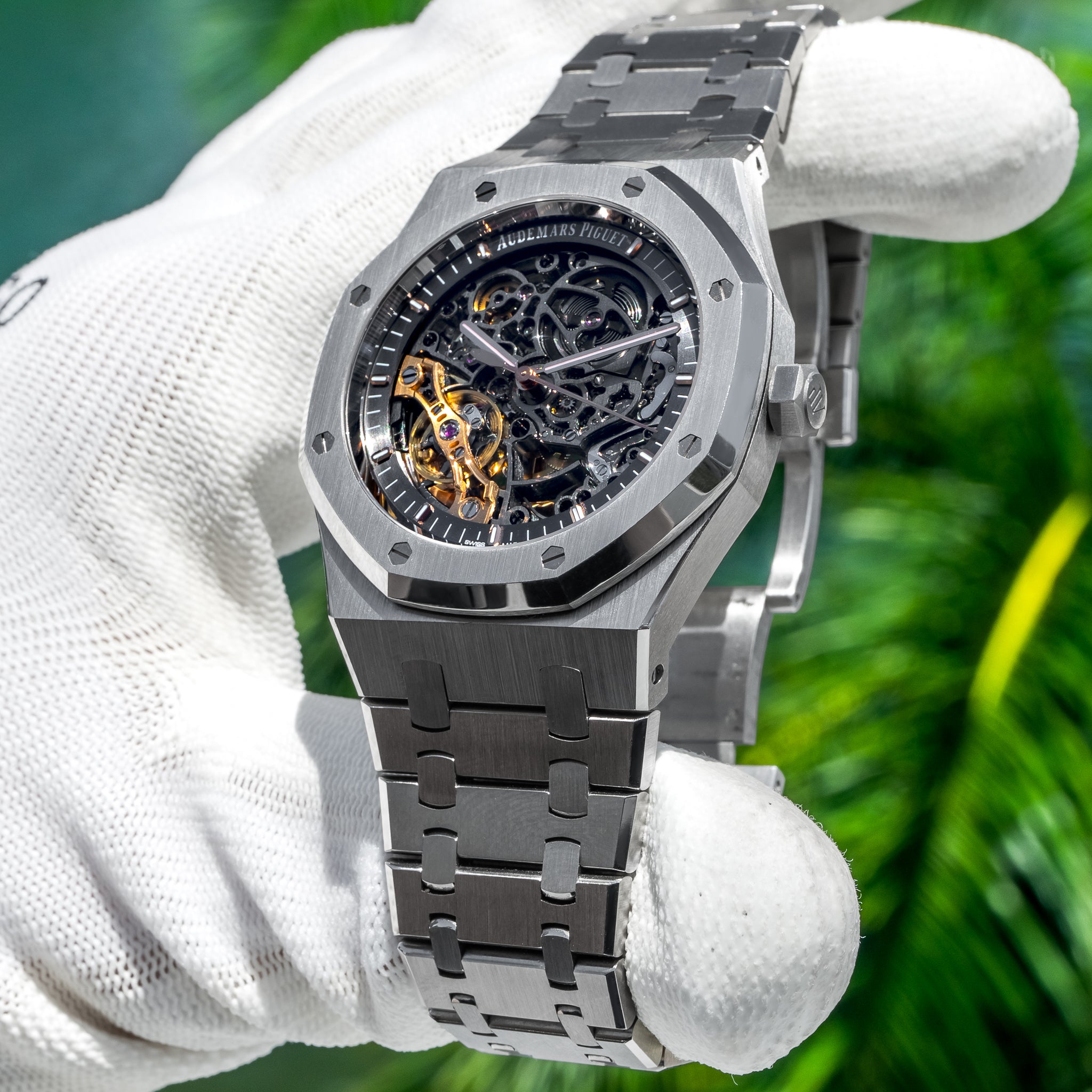 2023 Audemars Piguet 15407ST Royal Oak Double Balance Wheel Openworked Stainless Steel