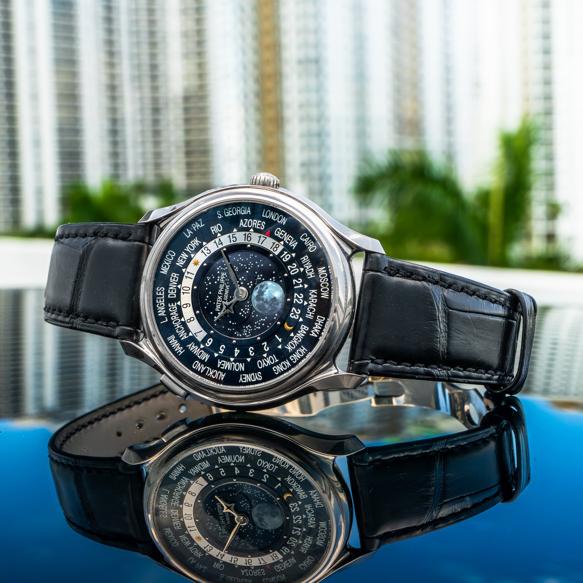 2014 Patek Philippe 5575G Complications World Time 40mm