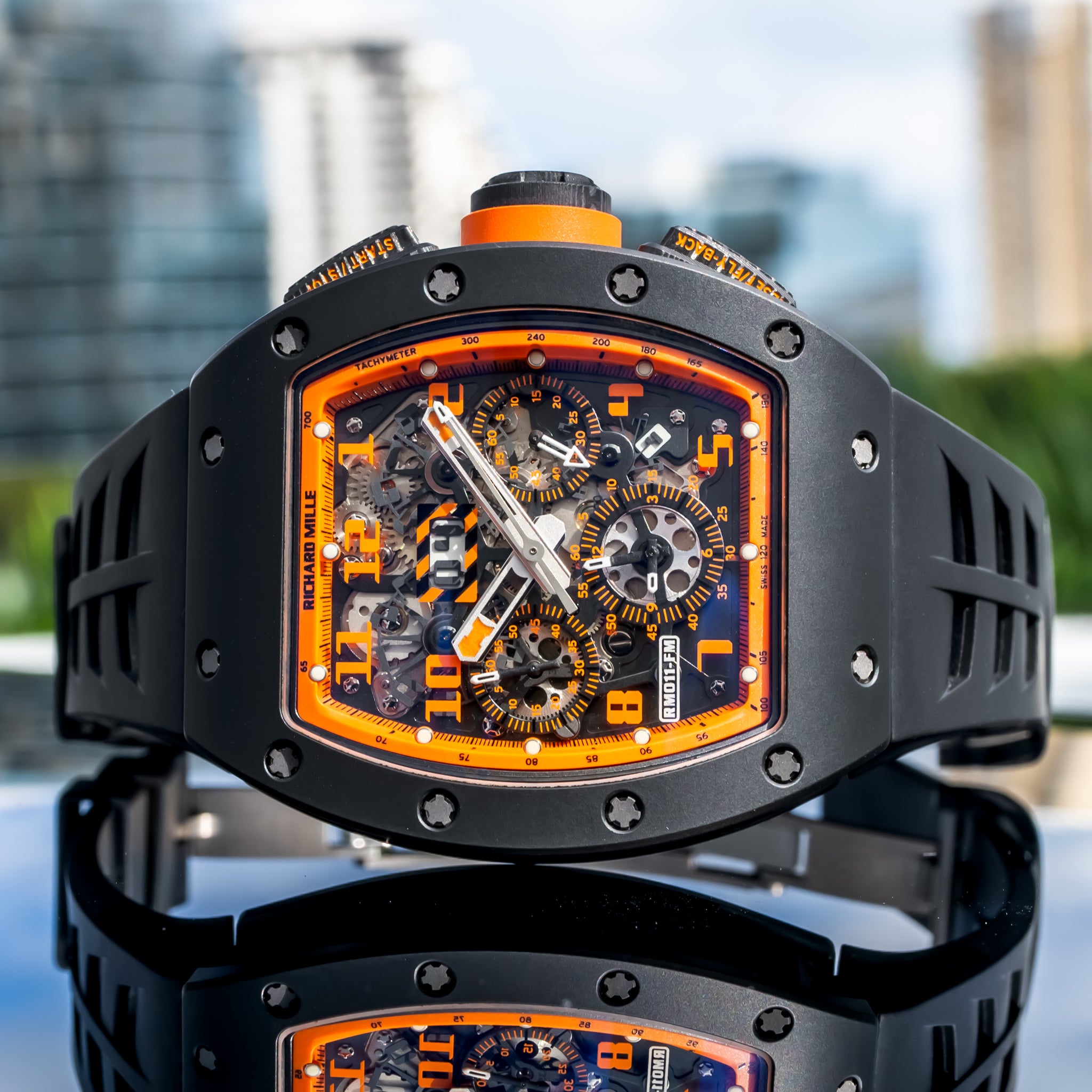 2016 Richard Mille RM011 "Orange Storm" Limited To 30 Pieces