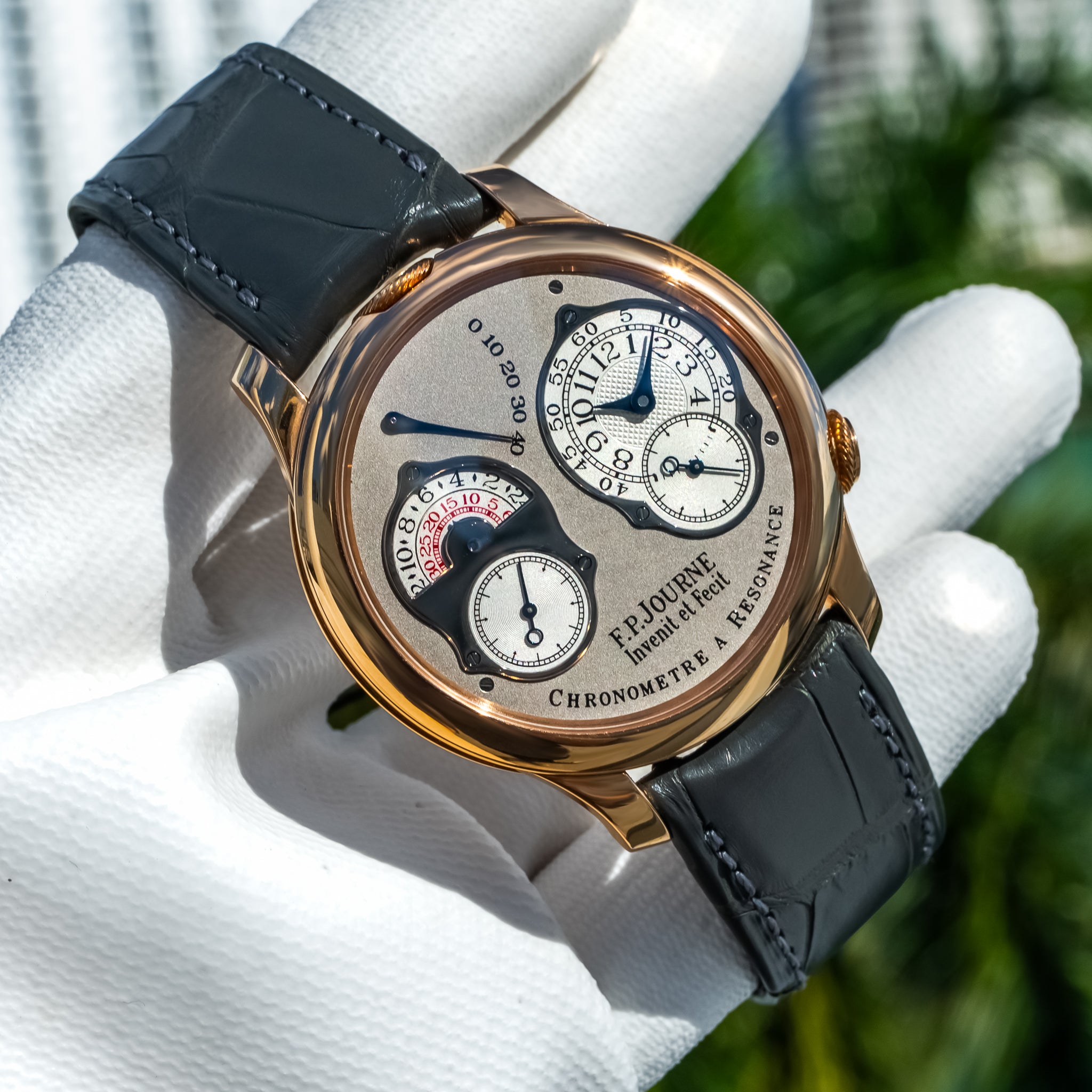 F.P. Journe Chronomètre À Résonance 'Parking Meter' Rose Gold 40mm