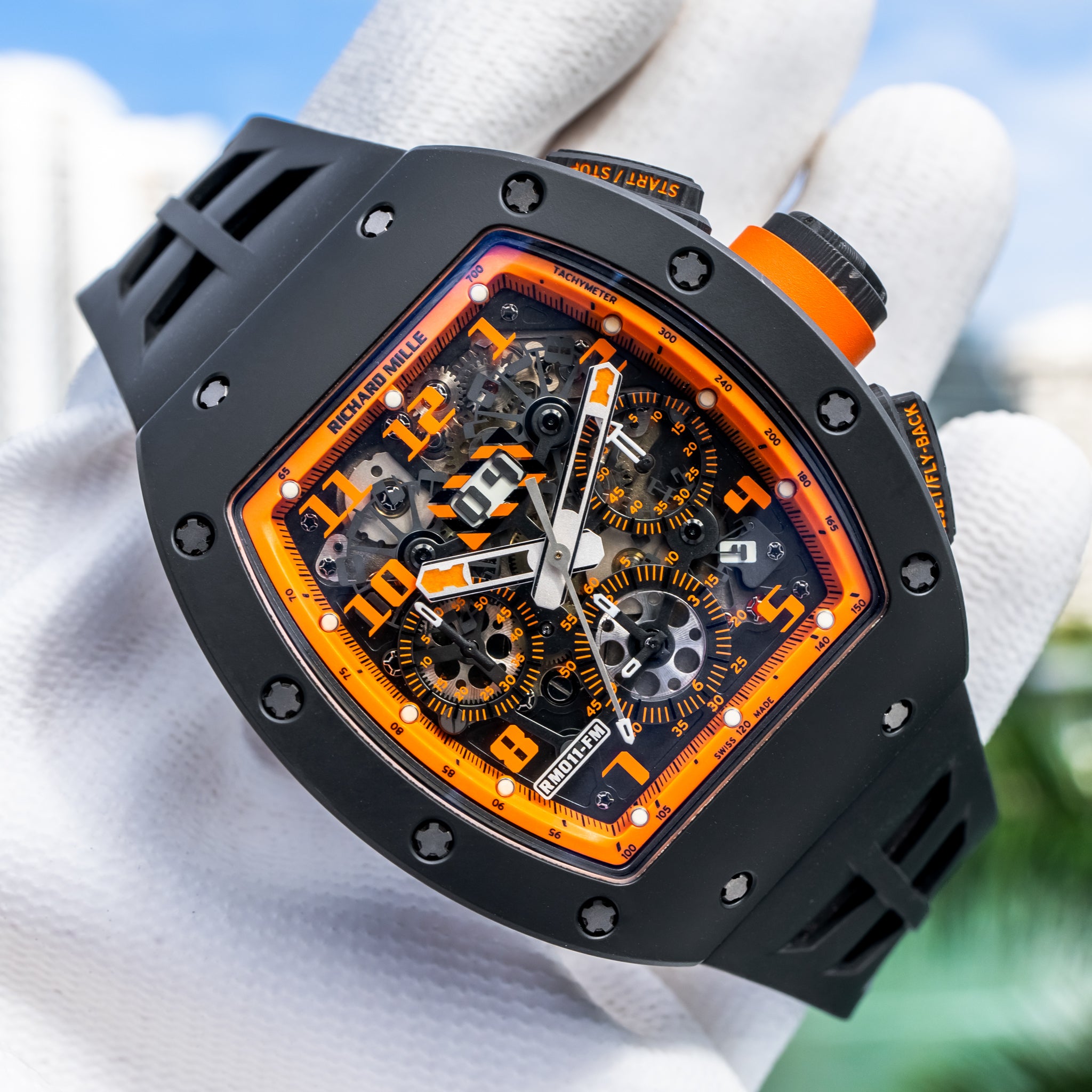 2016 Richard Mille RM011 "Orange Storm" Limited To 30 Pieces