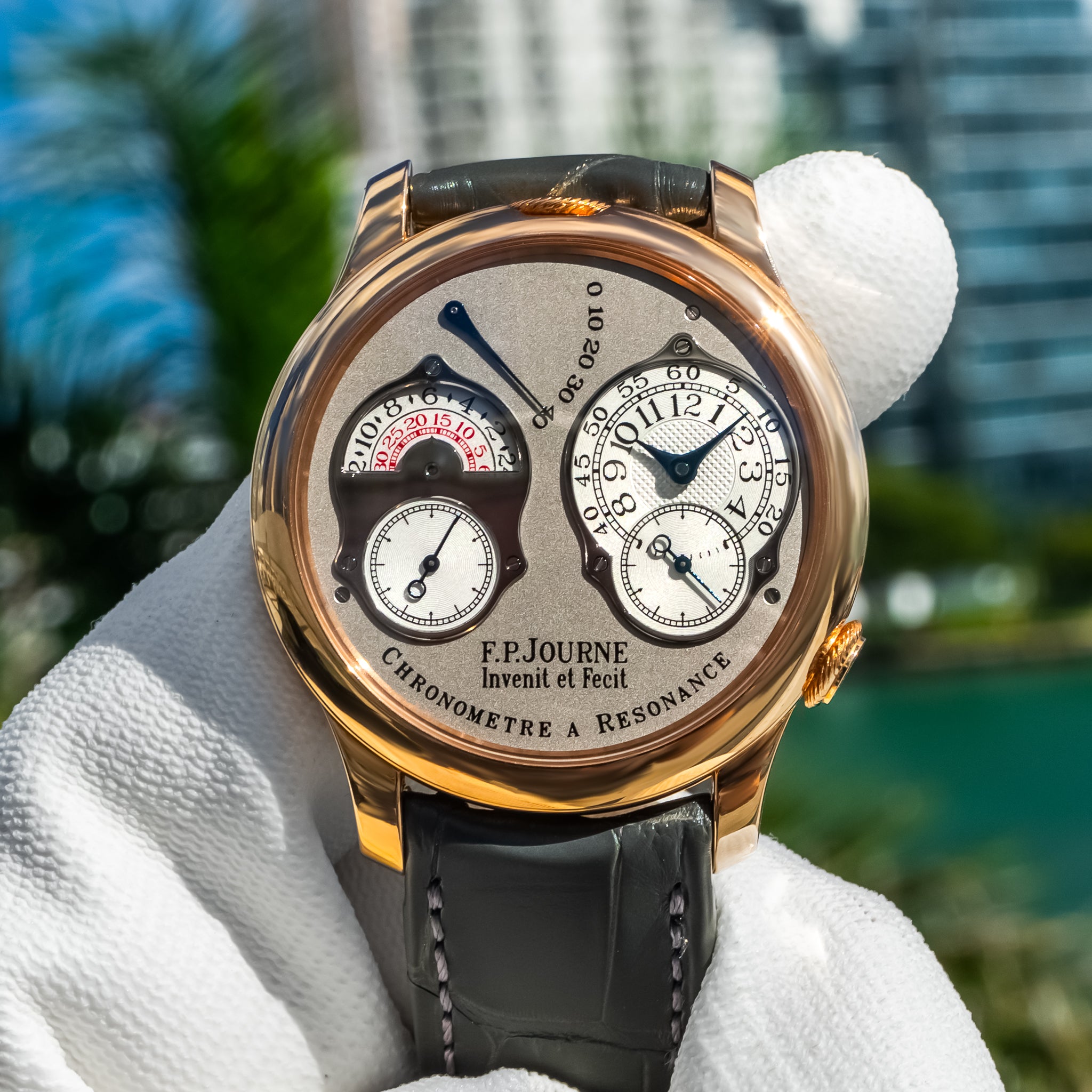 F.P. Journe Chronomètre À Résonance 'Parking Meter' Rose Gold 40mm
