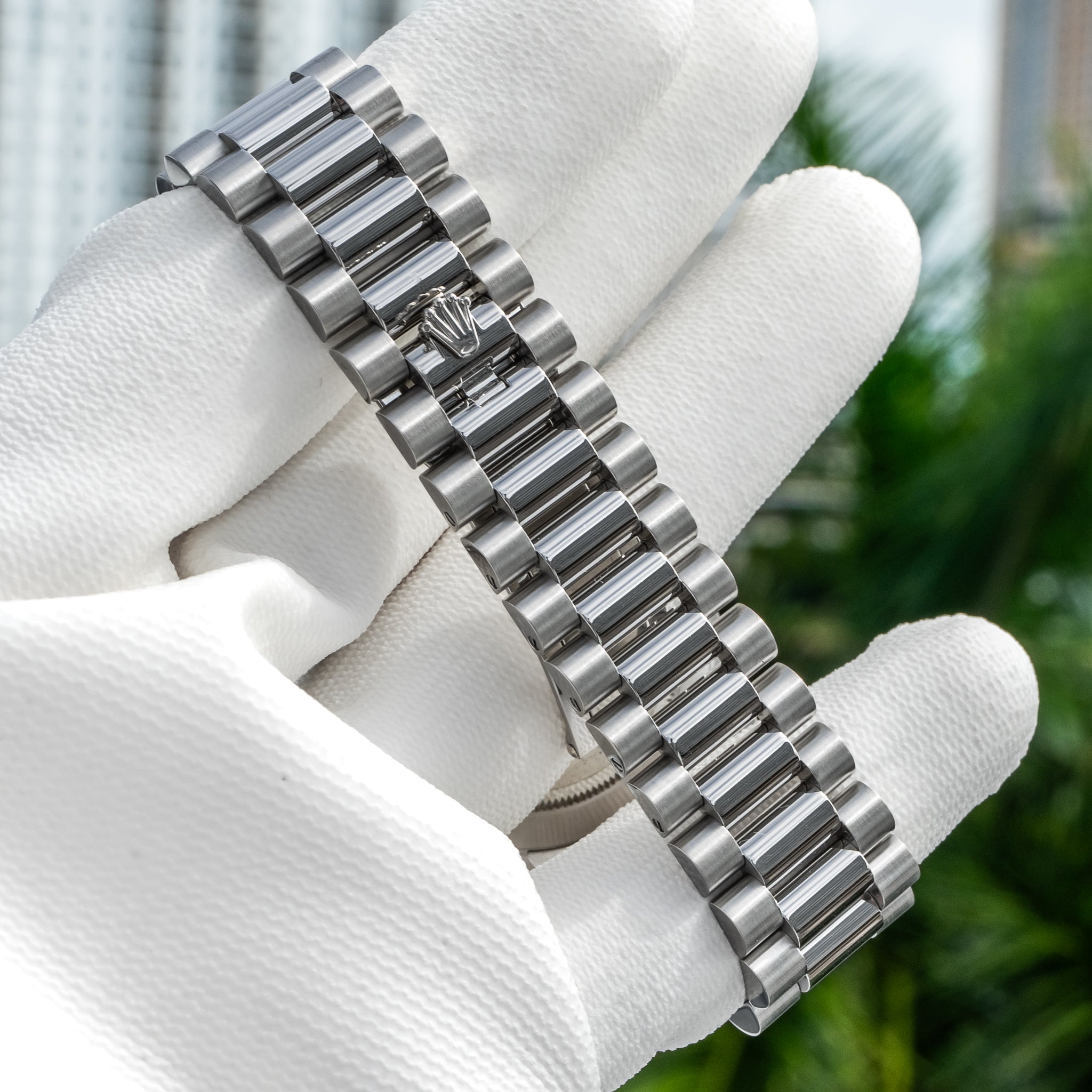 2019 Rolex 228206 Day-Date Platinum Meteorite 40mm