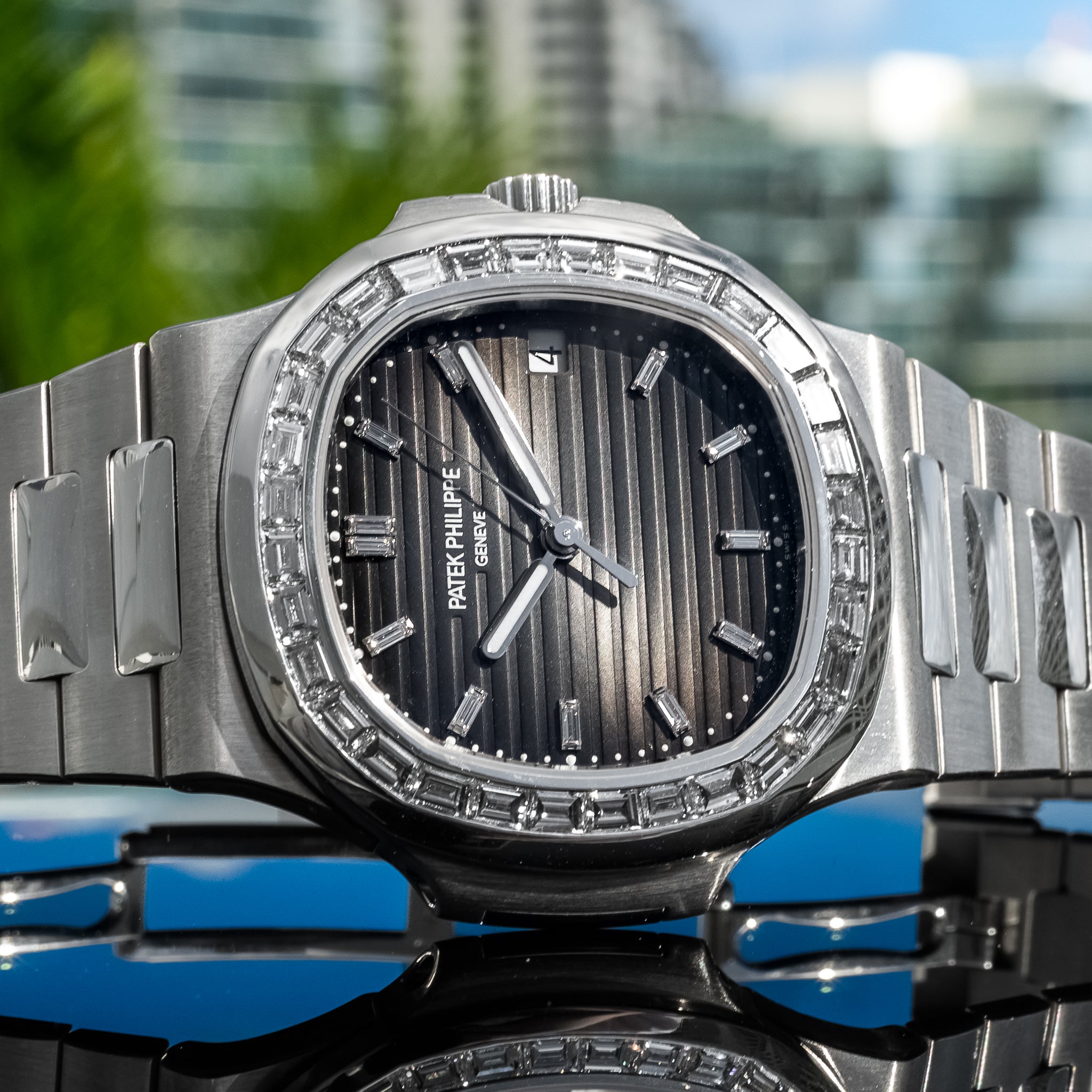 Patek Philippe Nautilus 5711/110P-001 Platinum Diamond Bezel