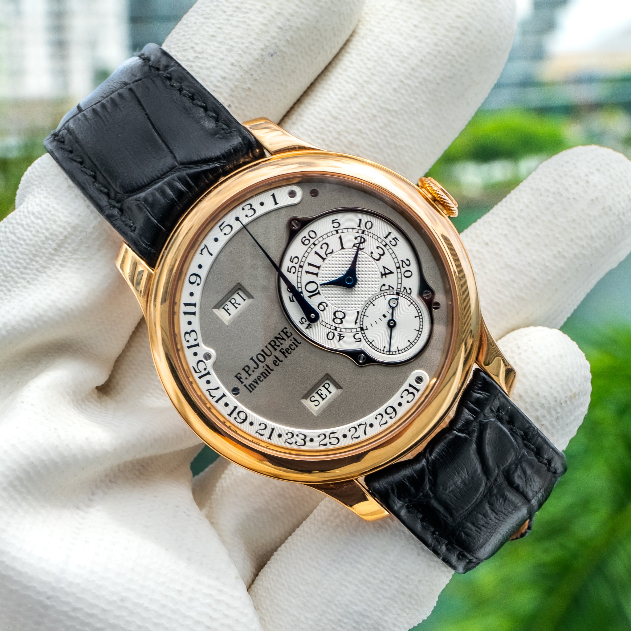 F.P. Journe Octa Calendrier Grey Dial 40mm