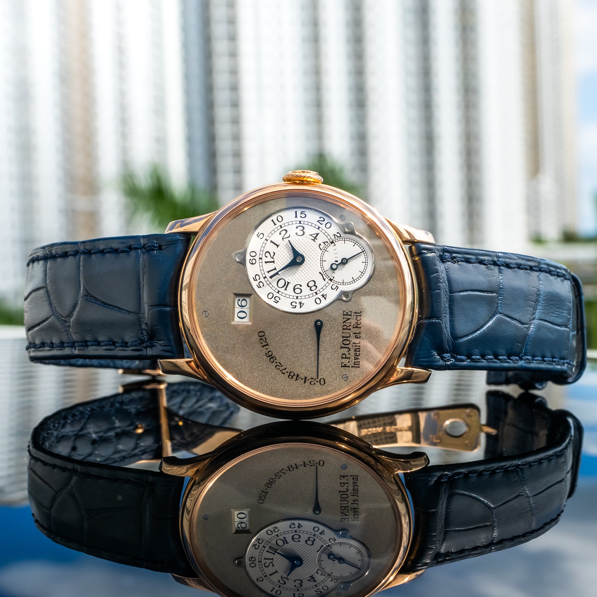 F.P. Journe Octa Reserve De Marche Brass Movement Rose Gold 38mm