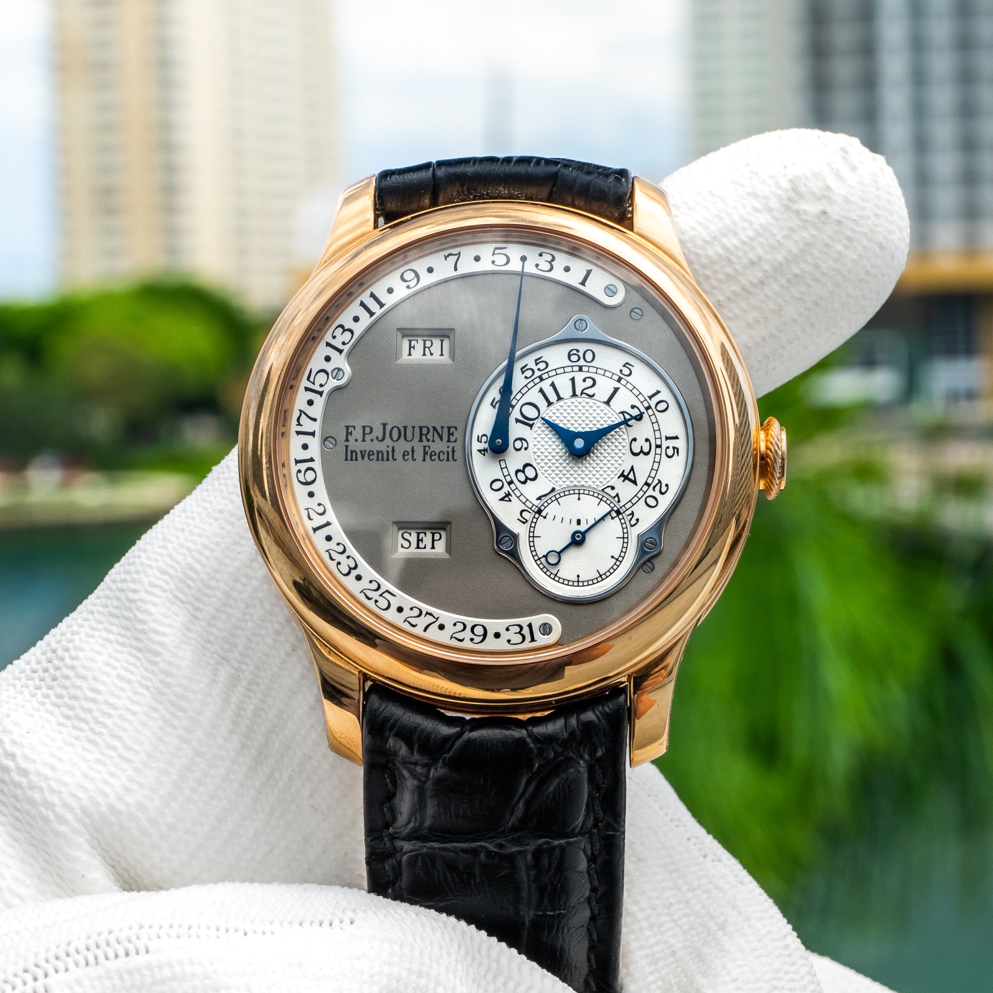 F.P. Journe Octa Calendrier Grey Dial 40mm