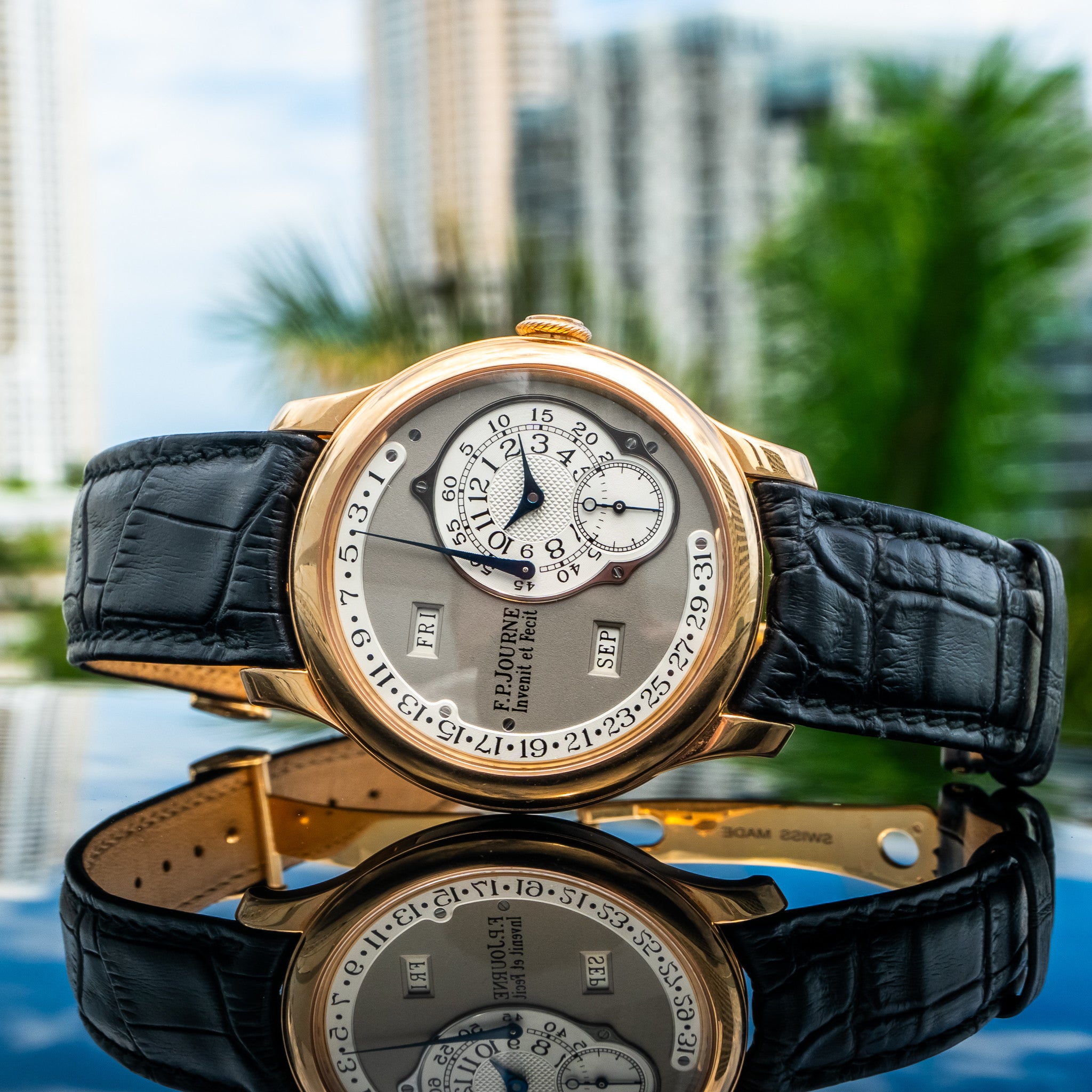 F.P. Journe Octa Calendrier Grey Dial 40mm