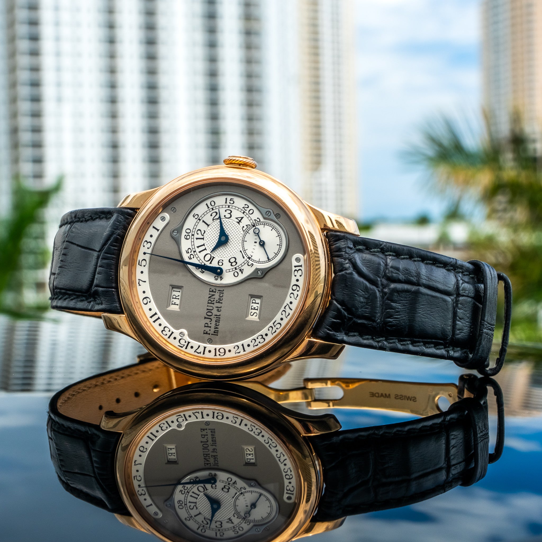 F.P. Journe Octa Calendrier Grey Dial 40mm
