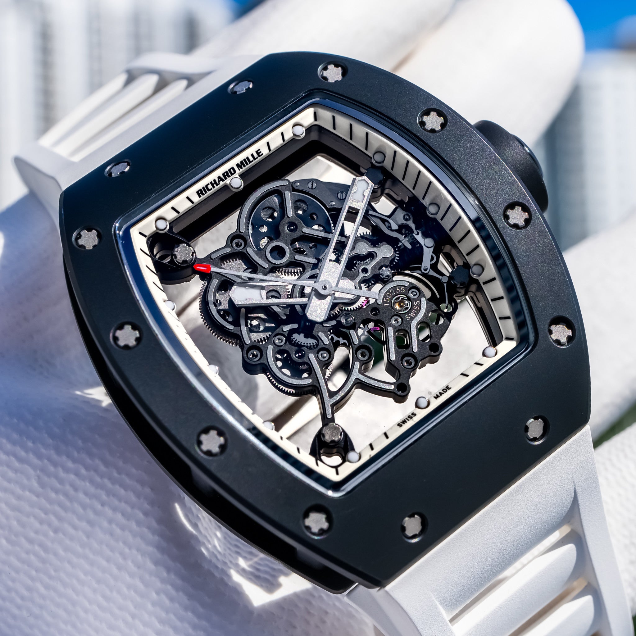 Richard Mille RM 055 Bubba Watson 'White Drive' Limited To 30