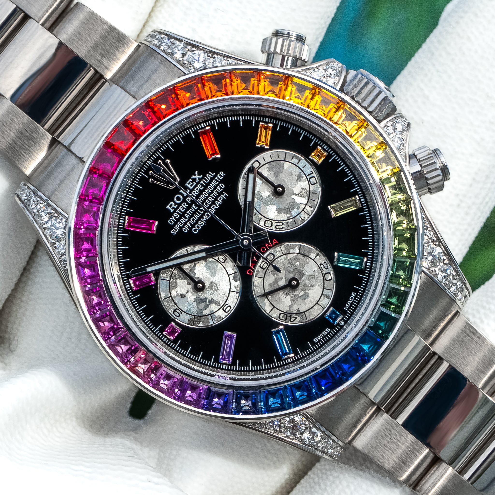 ❕❕ページ Rolex Daytona 126599RBOW White Gold 40mm
