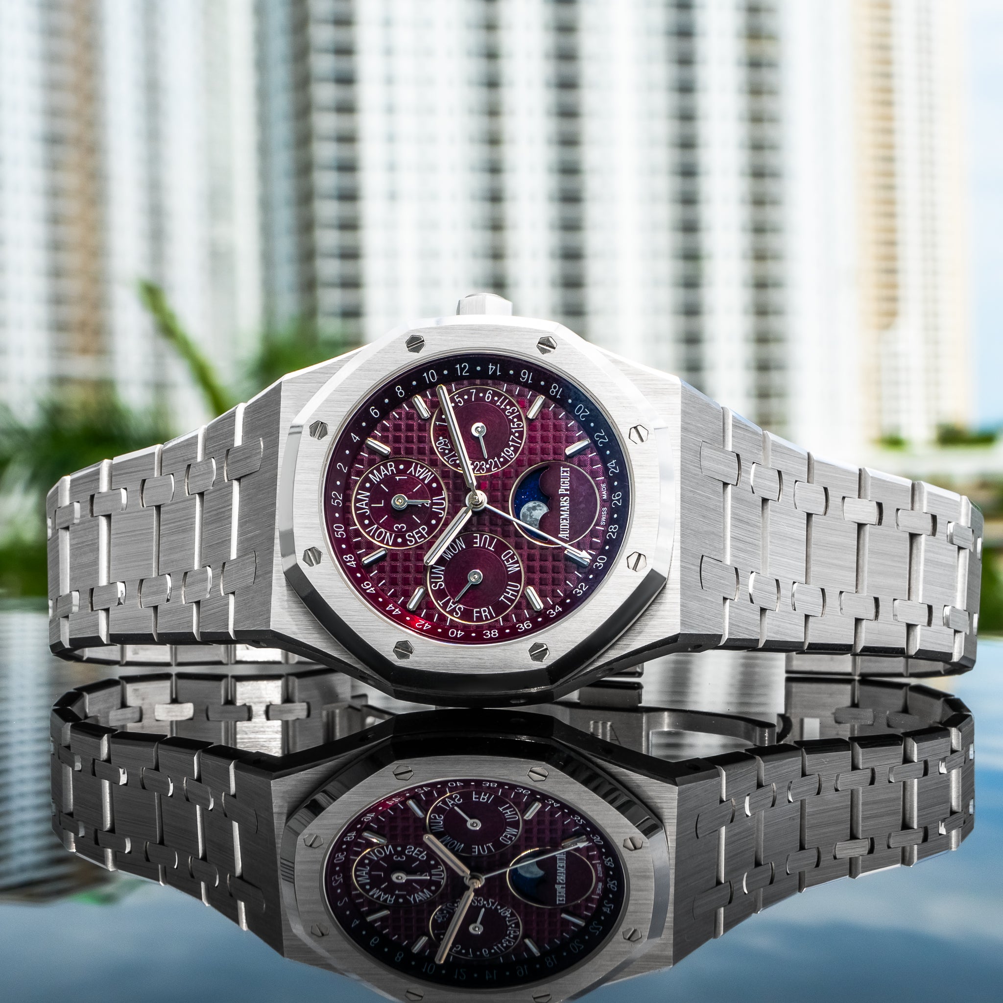 2024 Audemars Piguet 26574BC Royal Oak Perpetual Calendar 41mm Qatar Edition