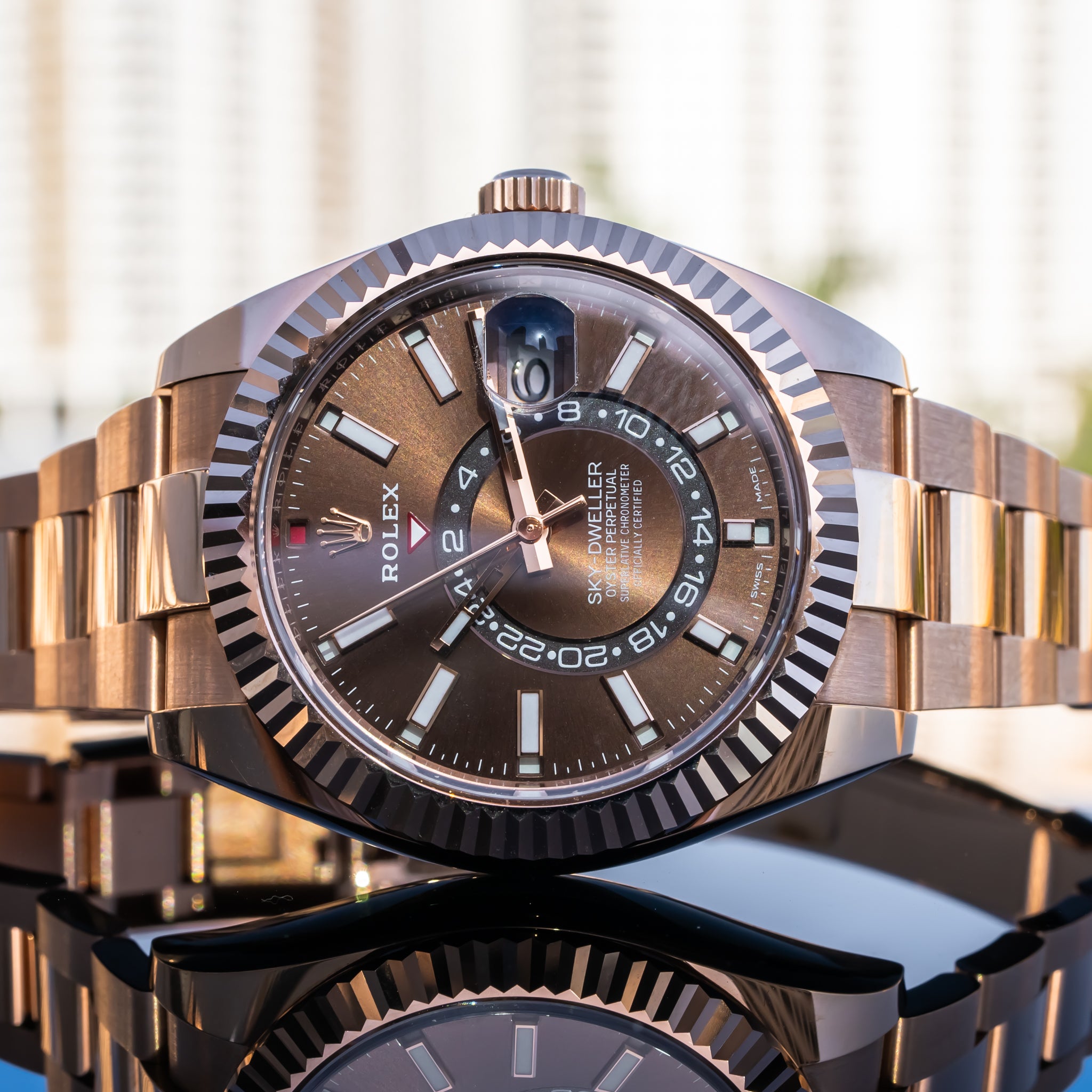 Rolex 2022 Sky-Dweller 336935 Chocolate