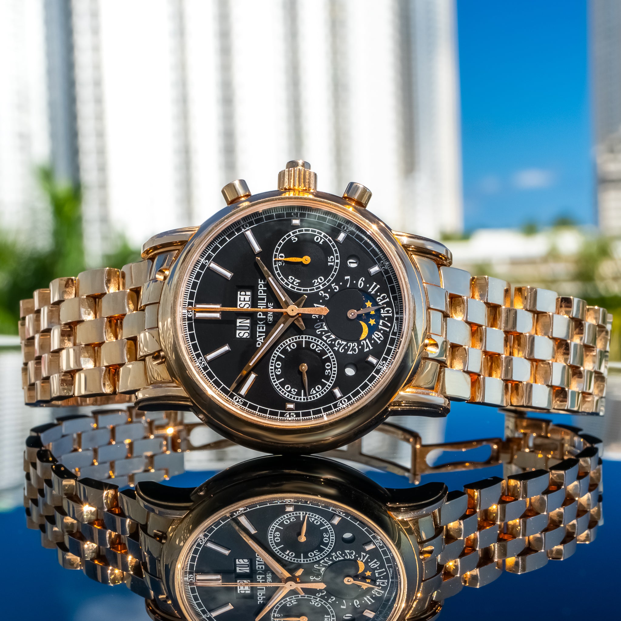 2017 Patek Philippe 5204/1r-001 Grand Complications Perpetual Calendar Split-Seconds Chronograph 40mm