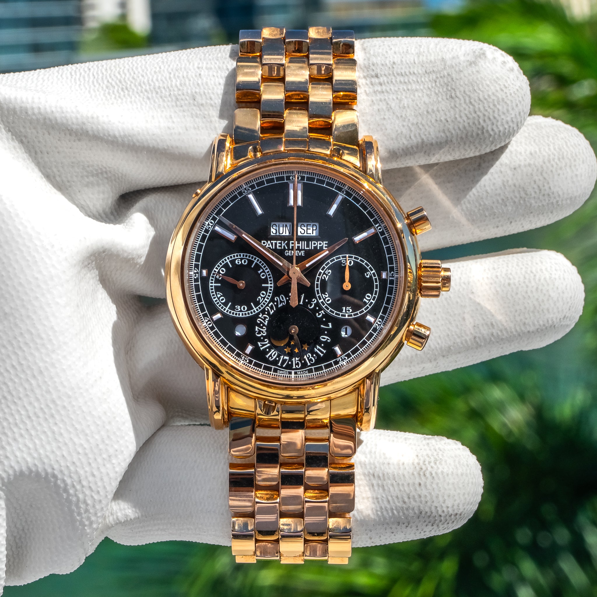 2017 Patek Philippe 5204/1r-001 Grand Complications Perpetual Calendar Split-Seconds Chronograph 40mm