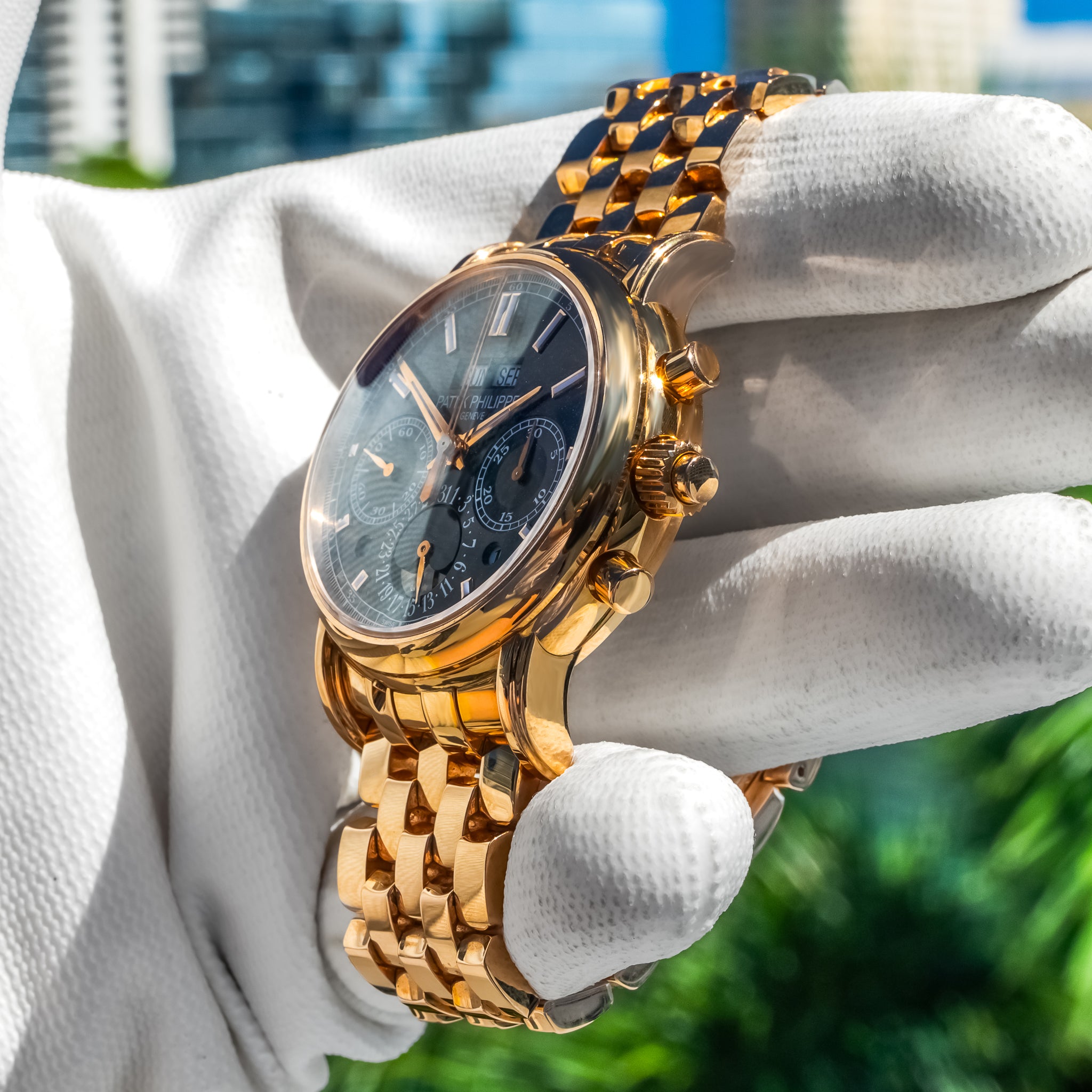 2017 Patek Philippe 5204/1r-001 Grand Complications Perpetual Calendar Split-Seconds Chronograph 40mm