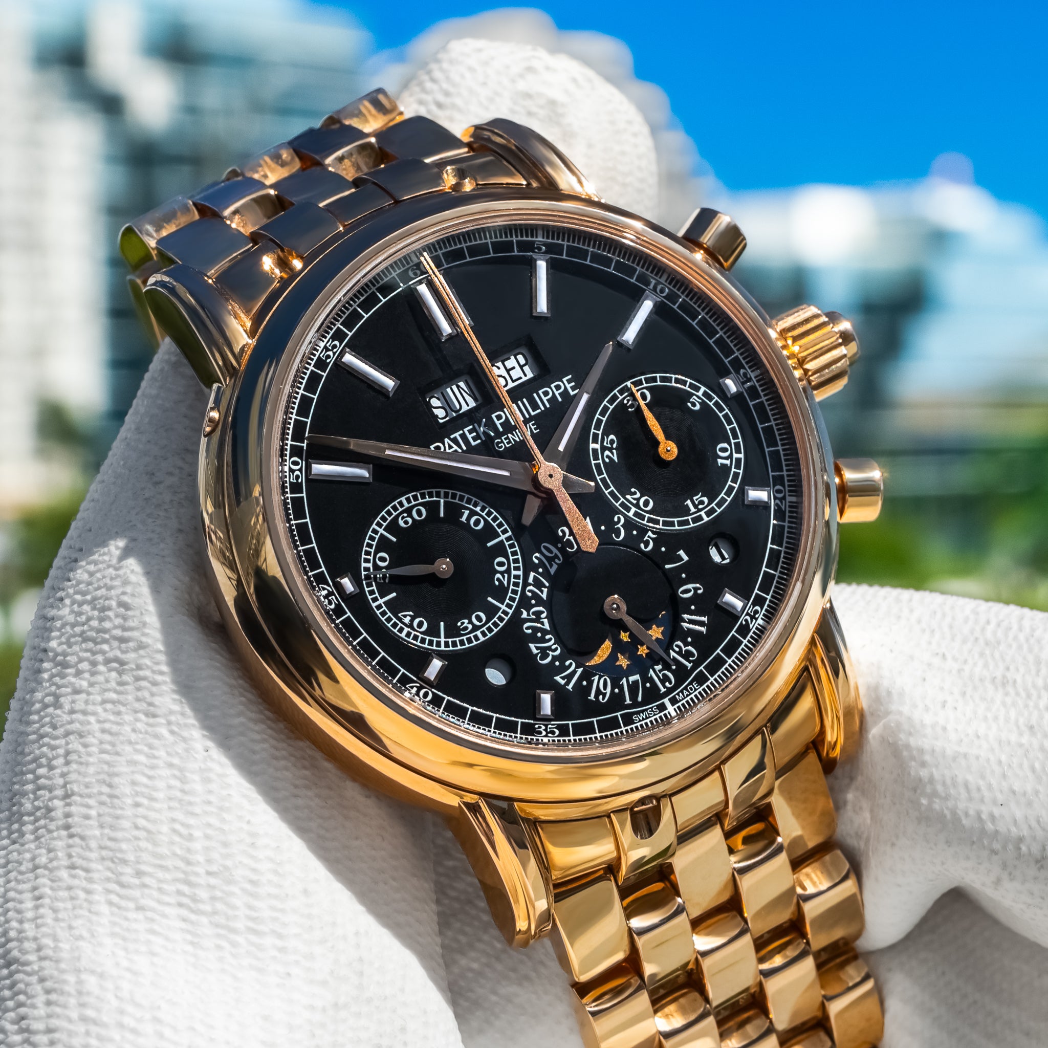 2017 Patek Philippe 5204/1r-001 Grand Complications Perpetual Calendar Split-Seconds Chronograph 40mm