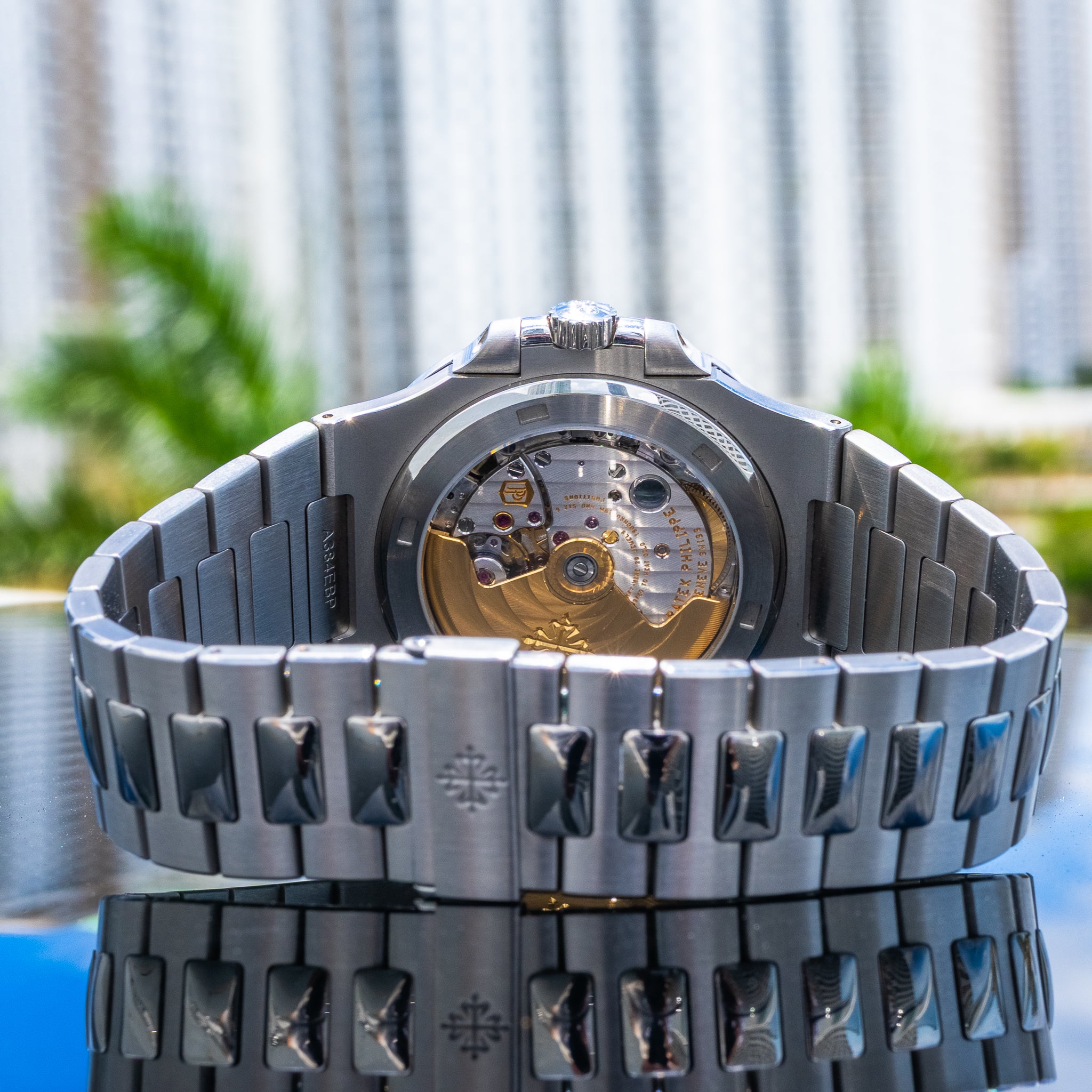 Patek Philippe 5711/1A Nautilus White Dial Tiffany & Co Stamped