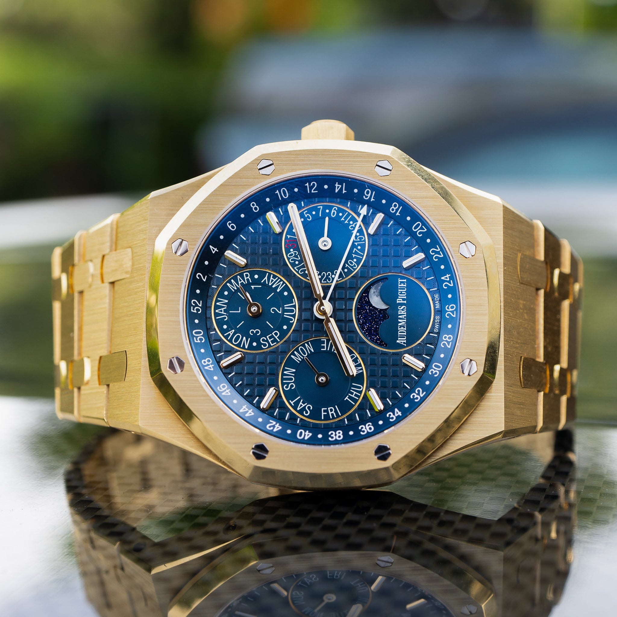 Audemars Piguet 26574BA Royal Oak Perpetual Calendar Blue Dial 41mm